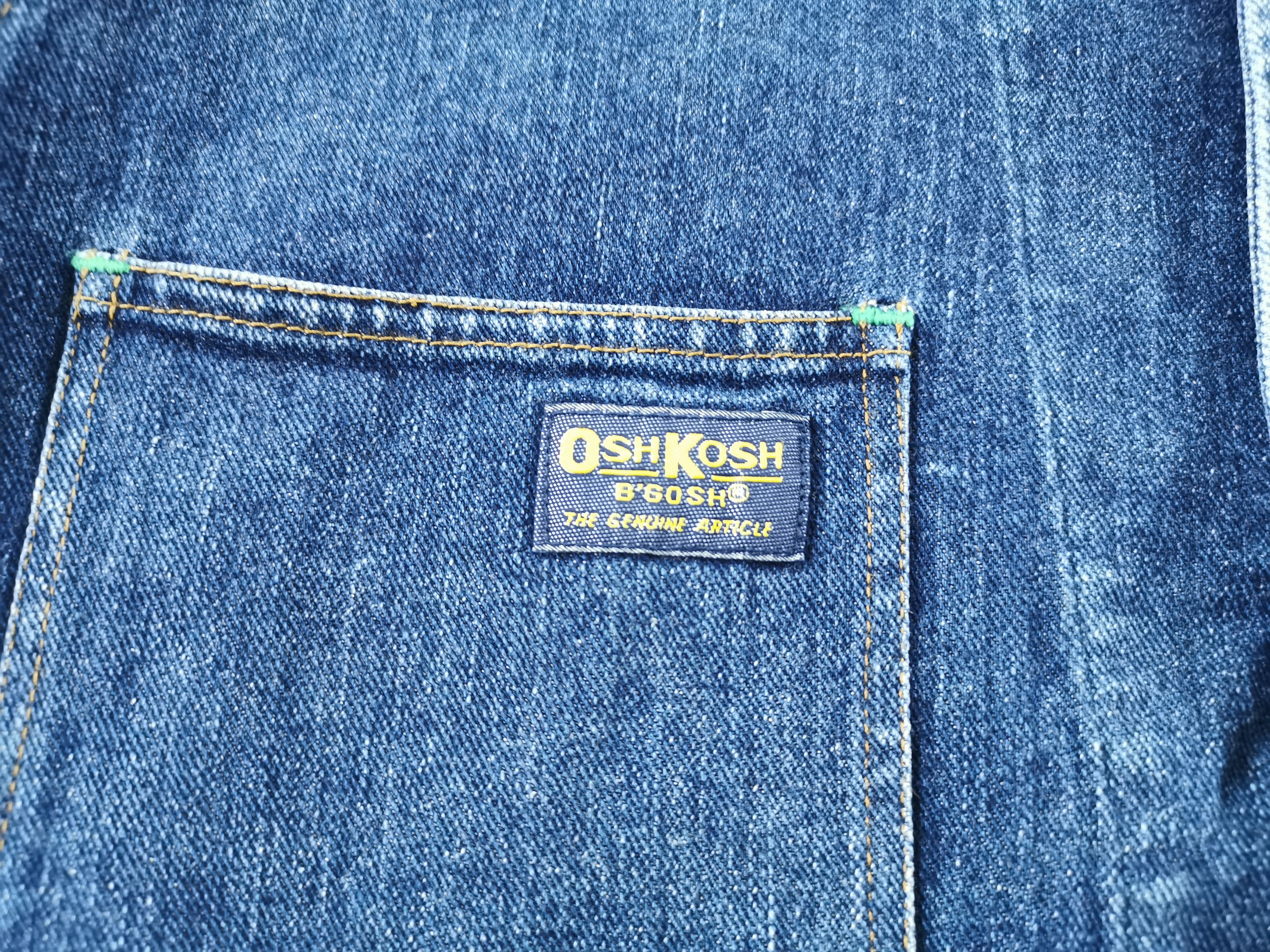 Oshkosh Vintage 80's Oshkosh Chore Denim Jeans Jacket Size M Size US M / EU 48-50 / 2 - 4 Thumbnail