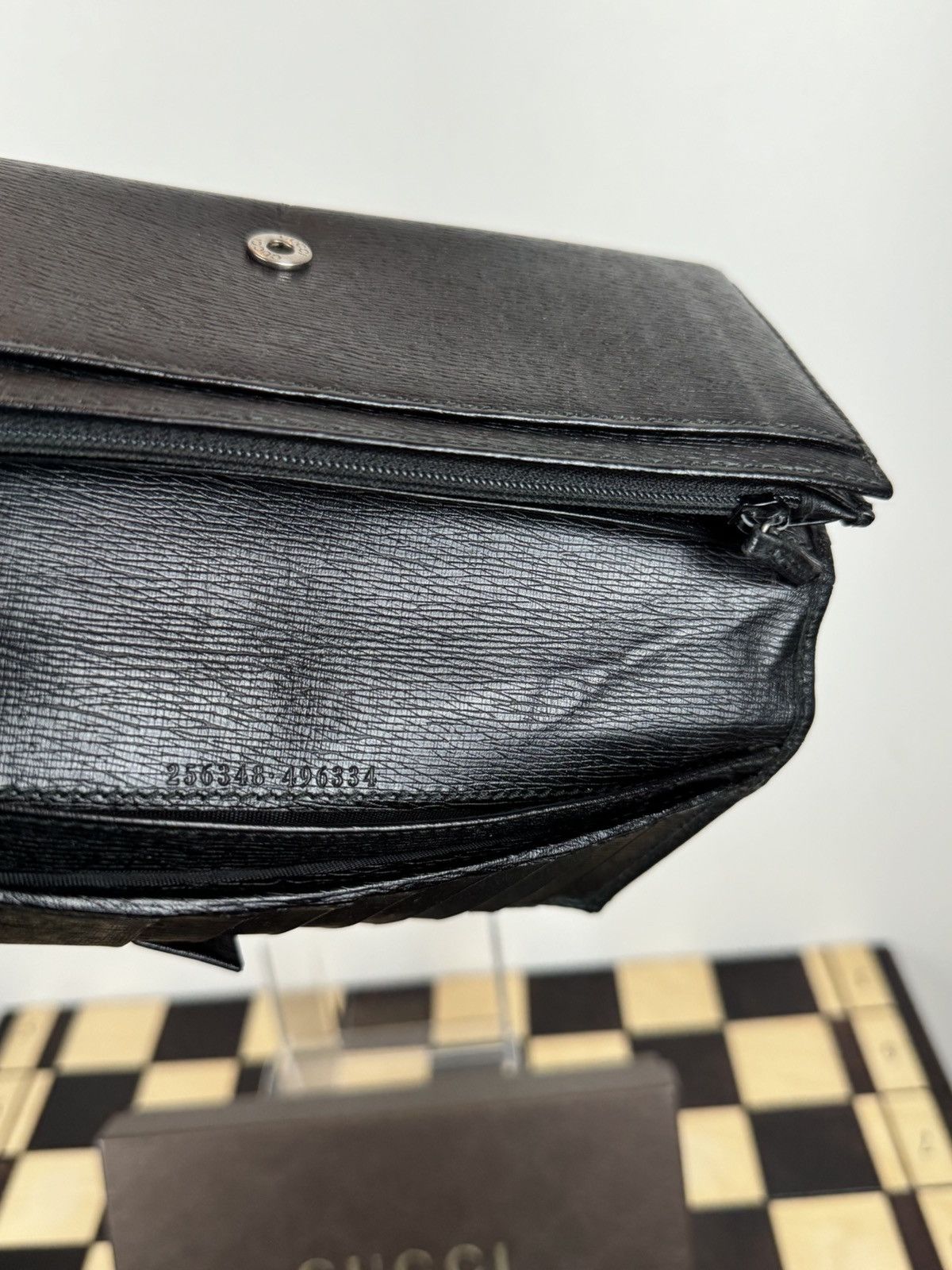 Leather Authentic leather wallet Gucci GG original luxury item Size ONE SIZE - 4 Thumbnail