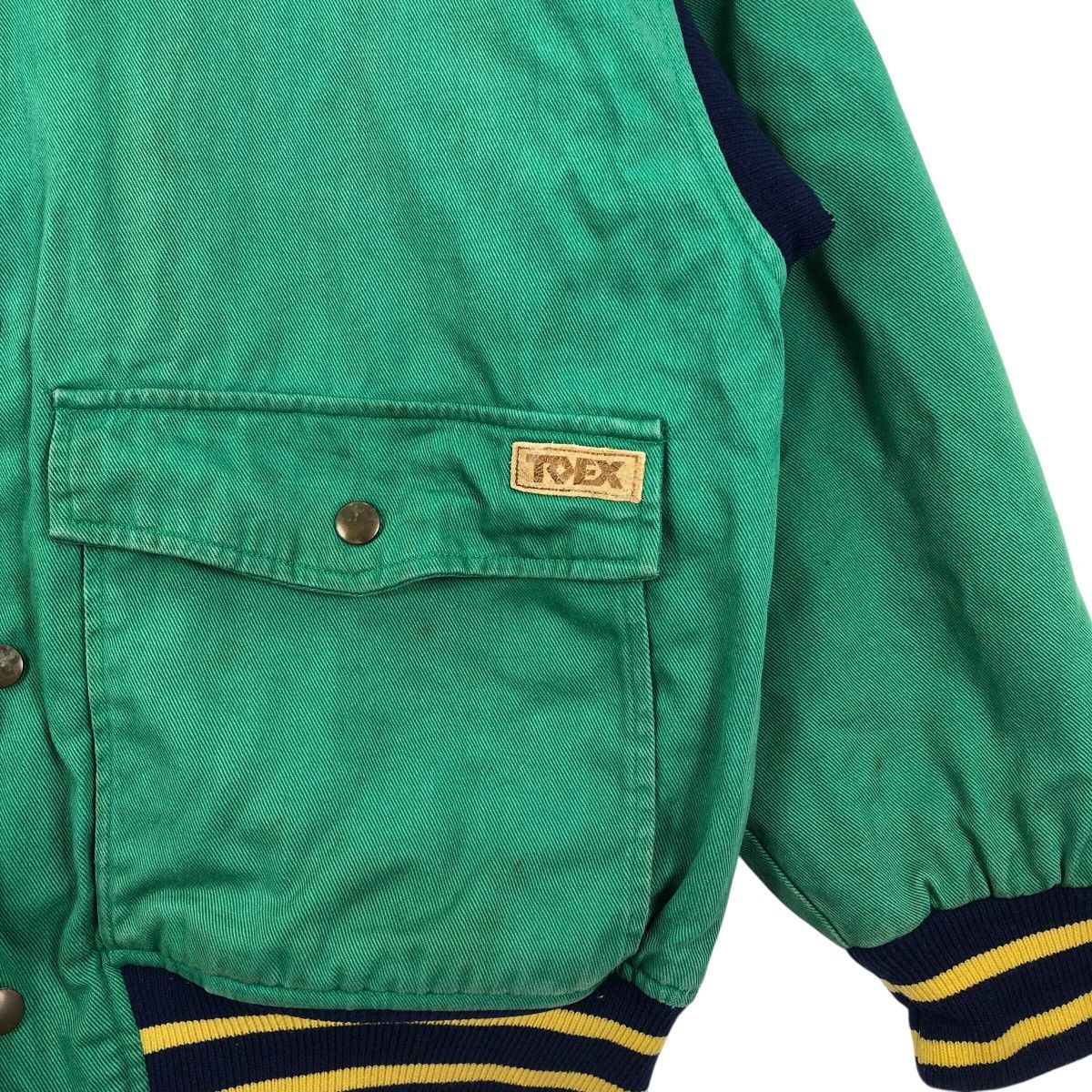 Other Vintage TOEX USA American Style Two Pocket Bomber Jacket Size US M / EU 48-50 / 2 - 3 Thumbnail