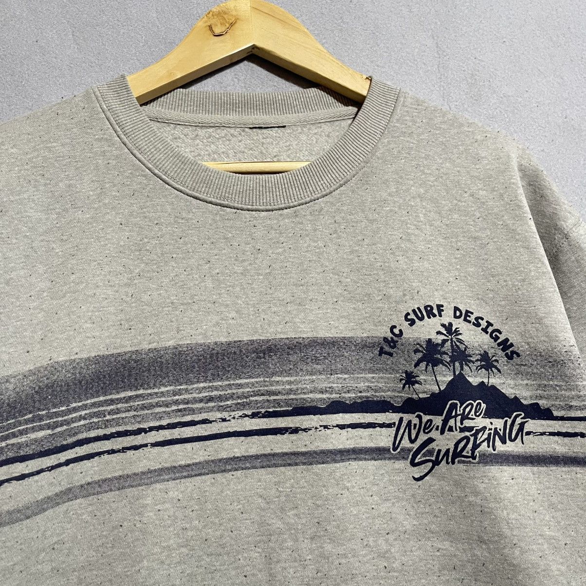 Vintage Y2K T&C Surf Designs “We Are Surfing” Crewneck Sweatshirt Size US XL / EU 56 / 4 - 5 Thumbnail