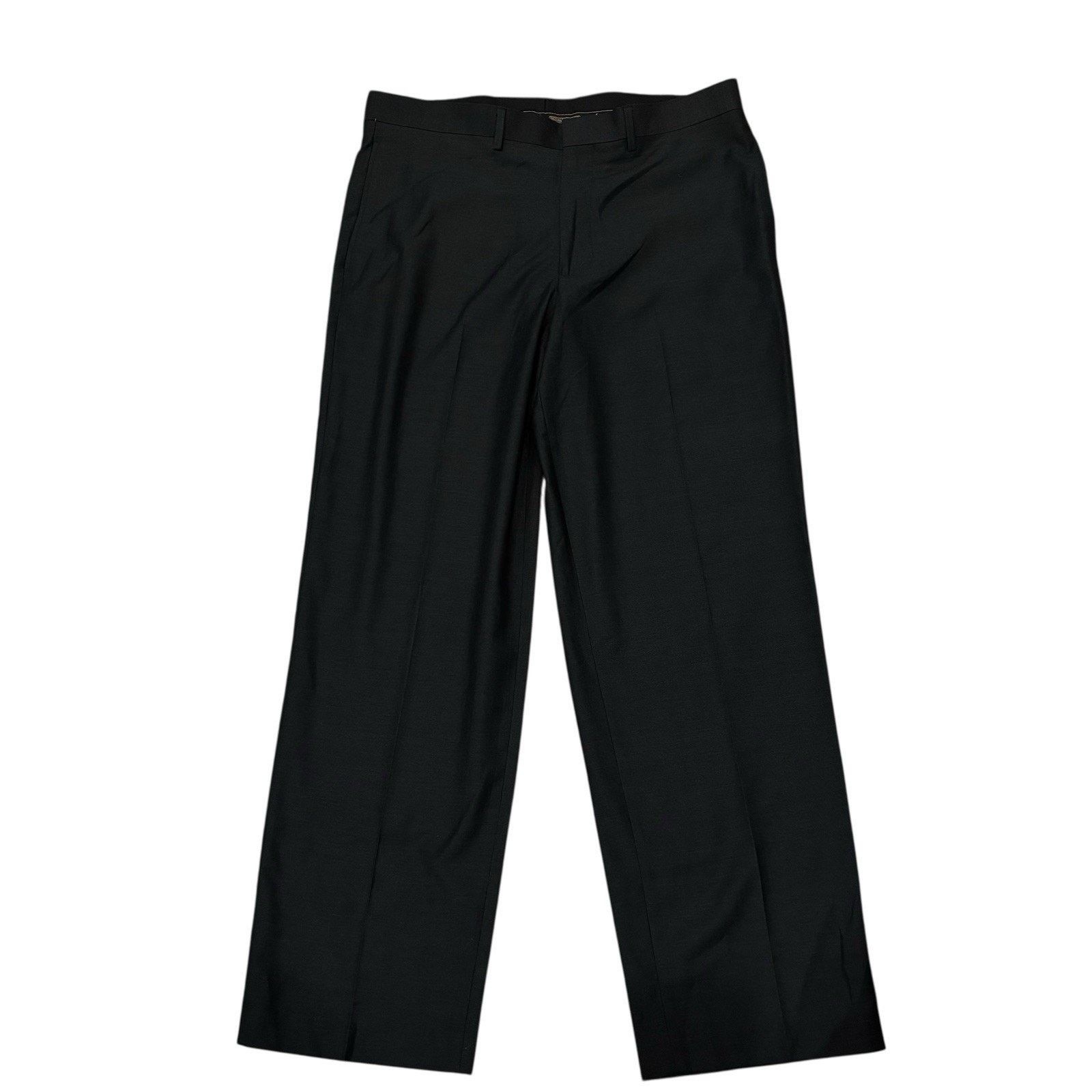 Other Trump Signature Dress Pants Flat Front Wool Blend Gray 36x32 Size US 36 / EU 52 - 1 Thumbnail