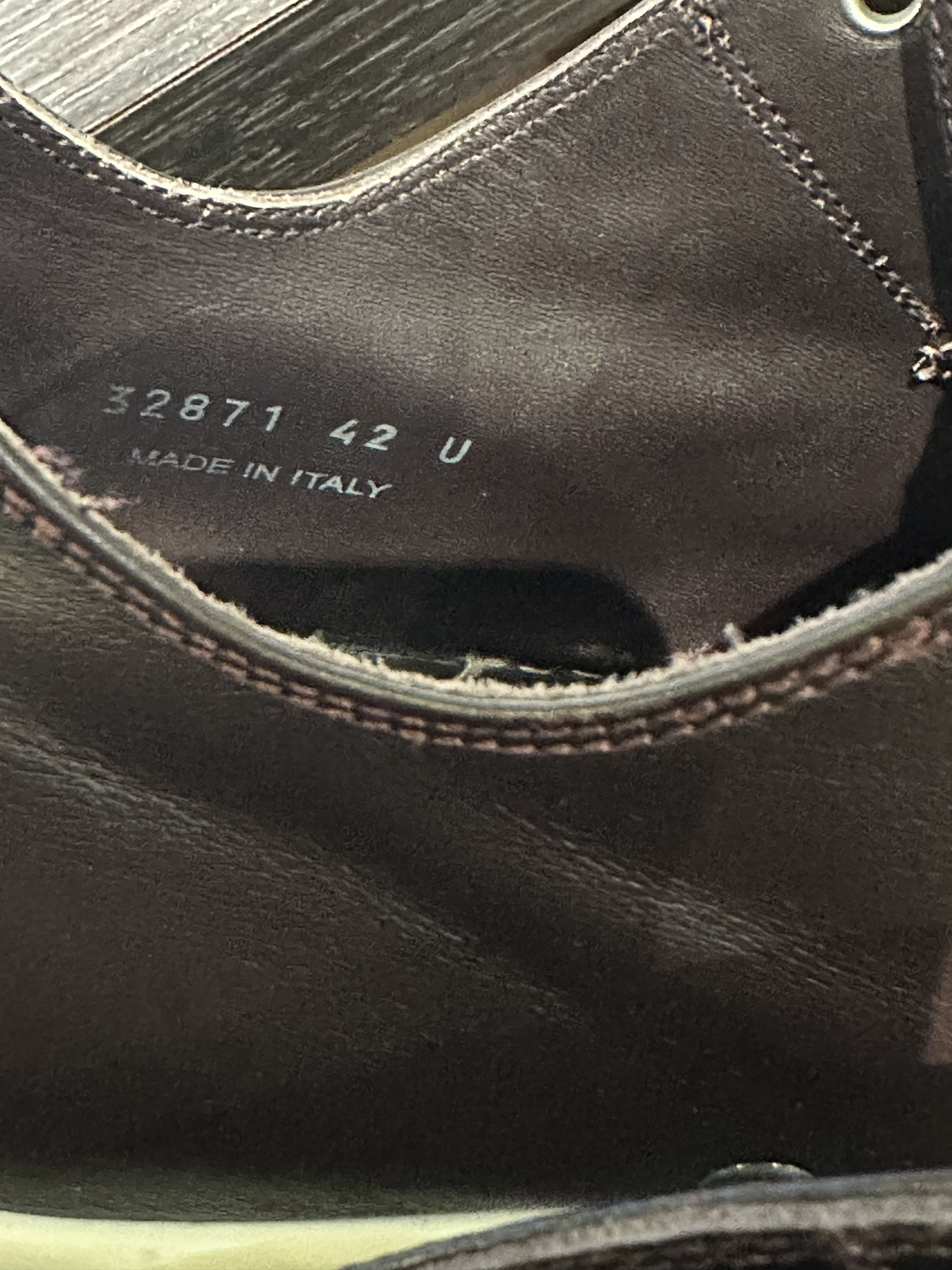 Rick Owens Rick Owens Mainline Ramones Low — Leather — Oxblood/Milk Size US 9 / EU 42 - 9 Thumbnail