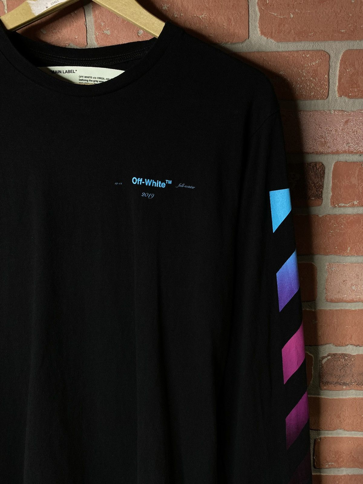Off-White Off-White Virgil Abloh Gradient Arrows T-Shirt Size Medium Size US M / EU 48-50 / 2 - 5 Thumbnail