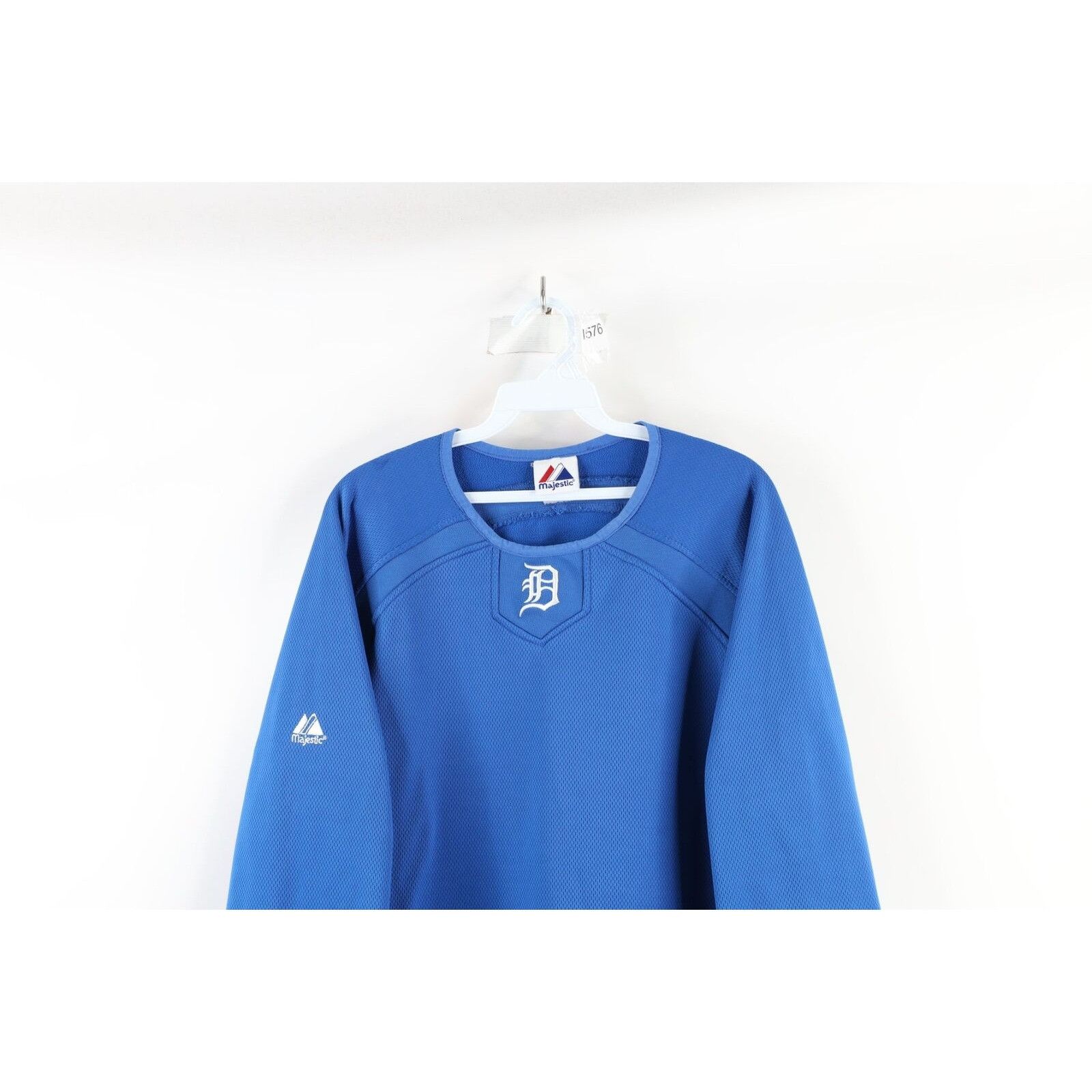 Majestic × Vintage Vintage Majestic Old English D Detroit Tigers Sweatshirt Size US XL / EU 56 / 4 - 2 Thumbnail