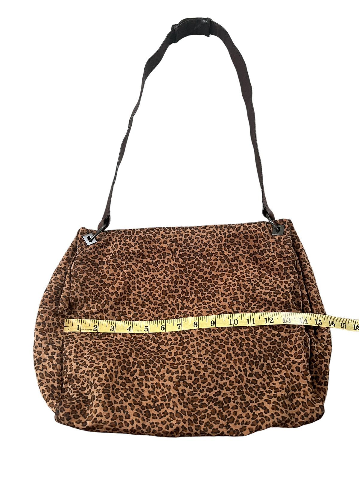 Bottega Veneta × Vintage Vintage Bottega Veneta Leopard Print Crossbody Bag Size ONE SIZE - 18 Thumbnail