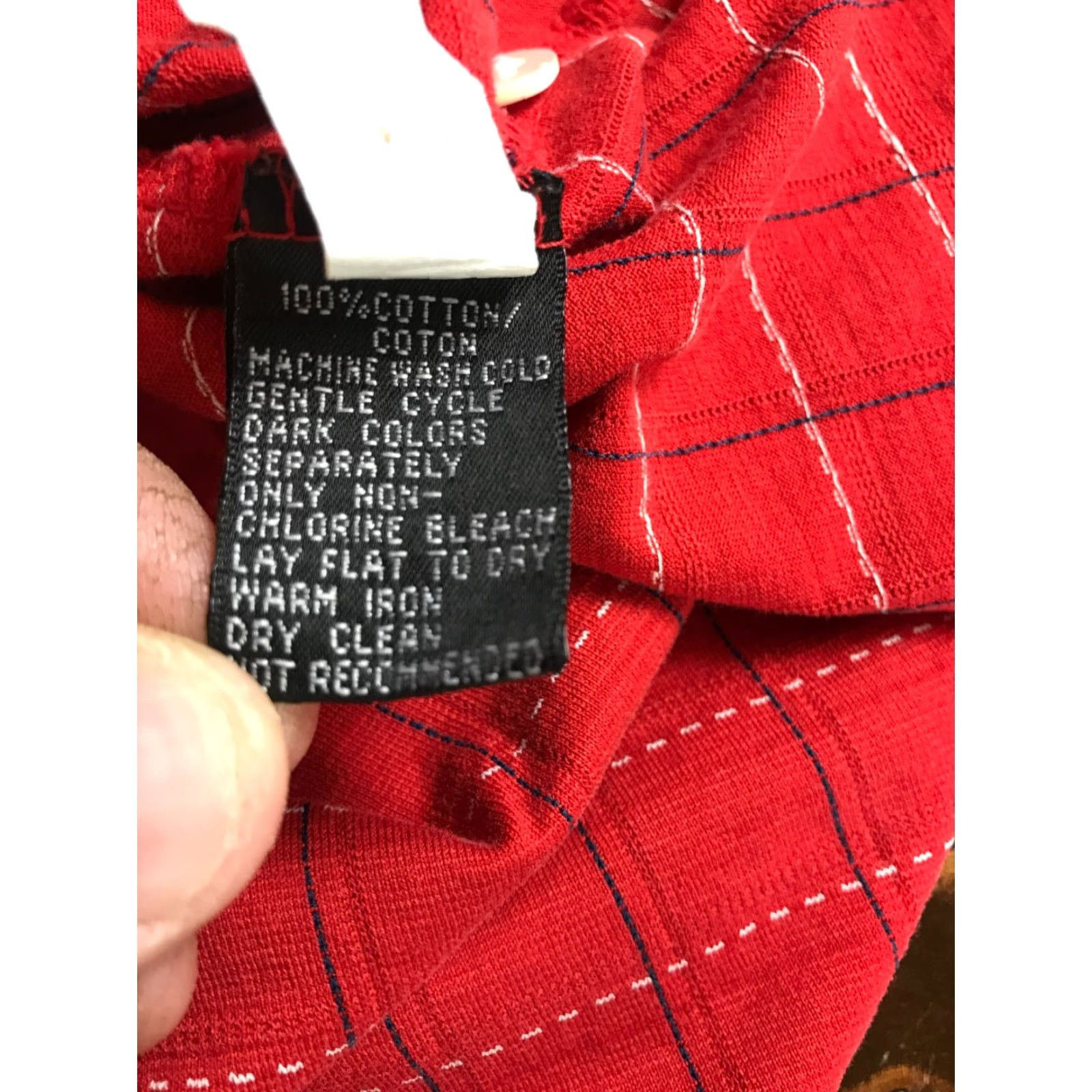 Vintage Greg Norman Shirt Mens Size Medium Red Checkered Polo Short Sleeve Size US M / EU 48-50 / 2 - 7 Thumbnail