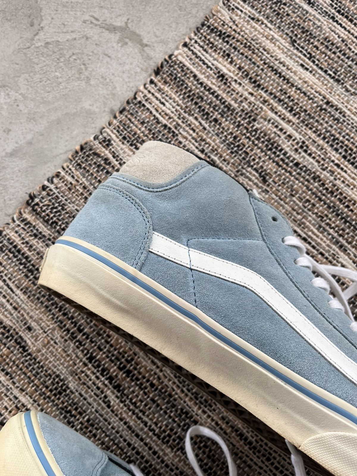 Vans Vintage Rare Vans California Suede Mid Blue Sneakers sk8 y2k Size US 9 / EU 42 - 8 Thumbnail