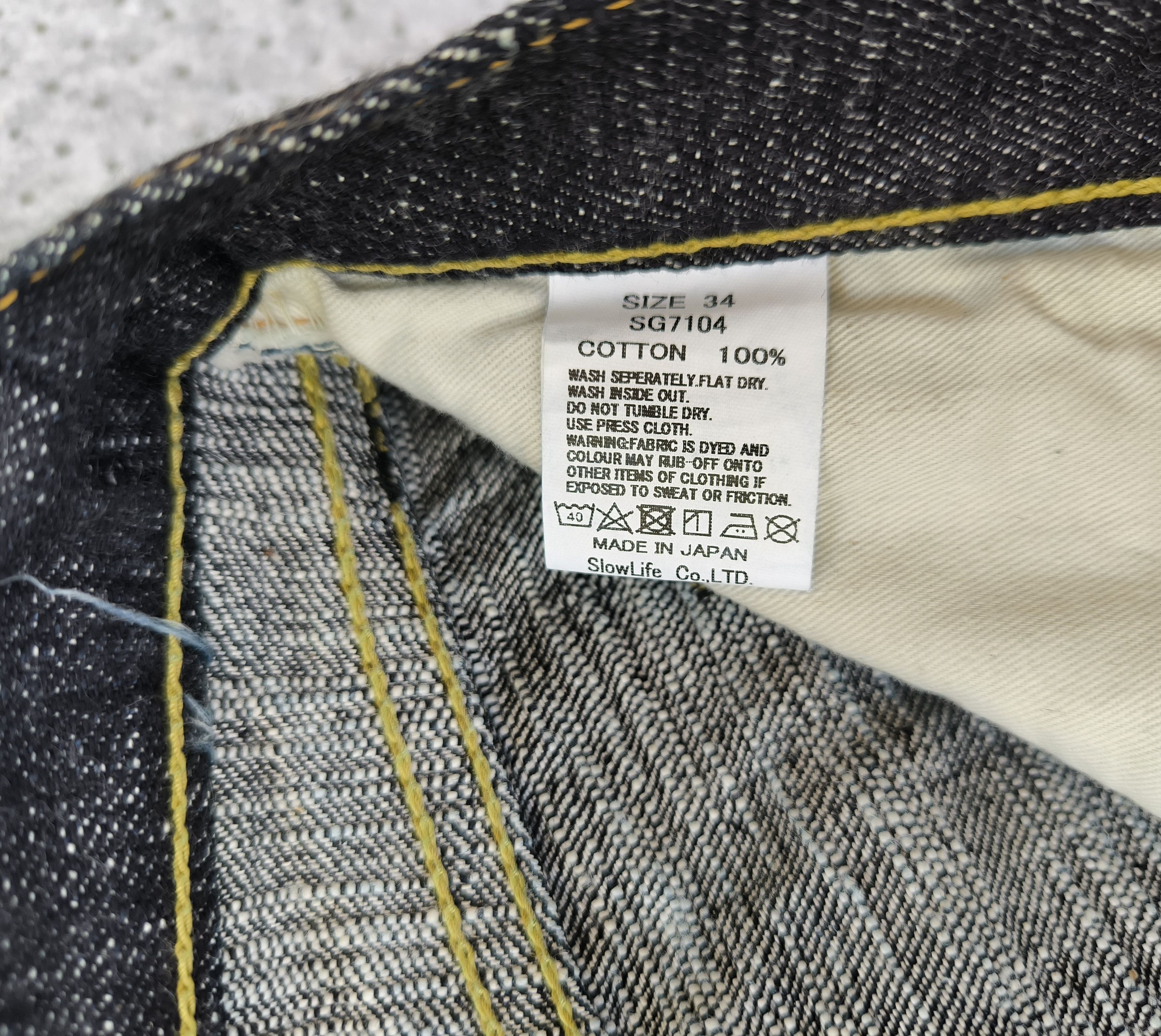 The Strike Gold THE STRIKE GOLD slubby series SG7104 selvedge jenas Size US 32 / EU 48 - 5 Thumbnail