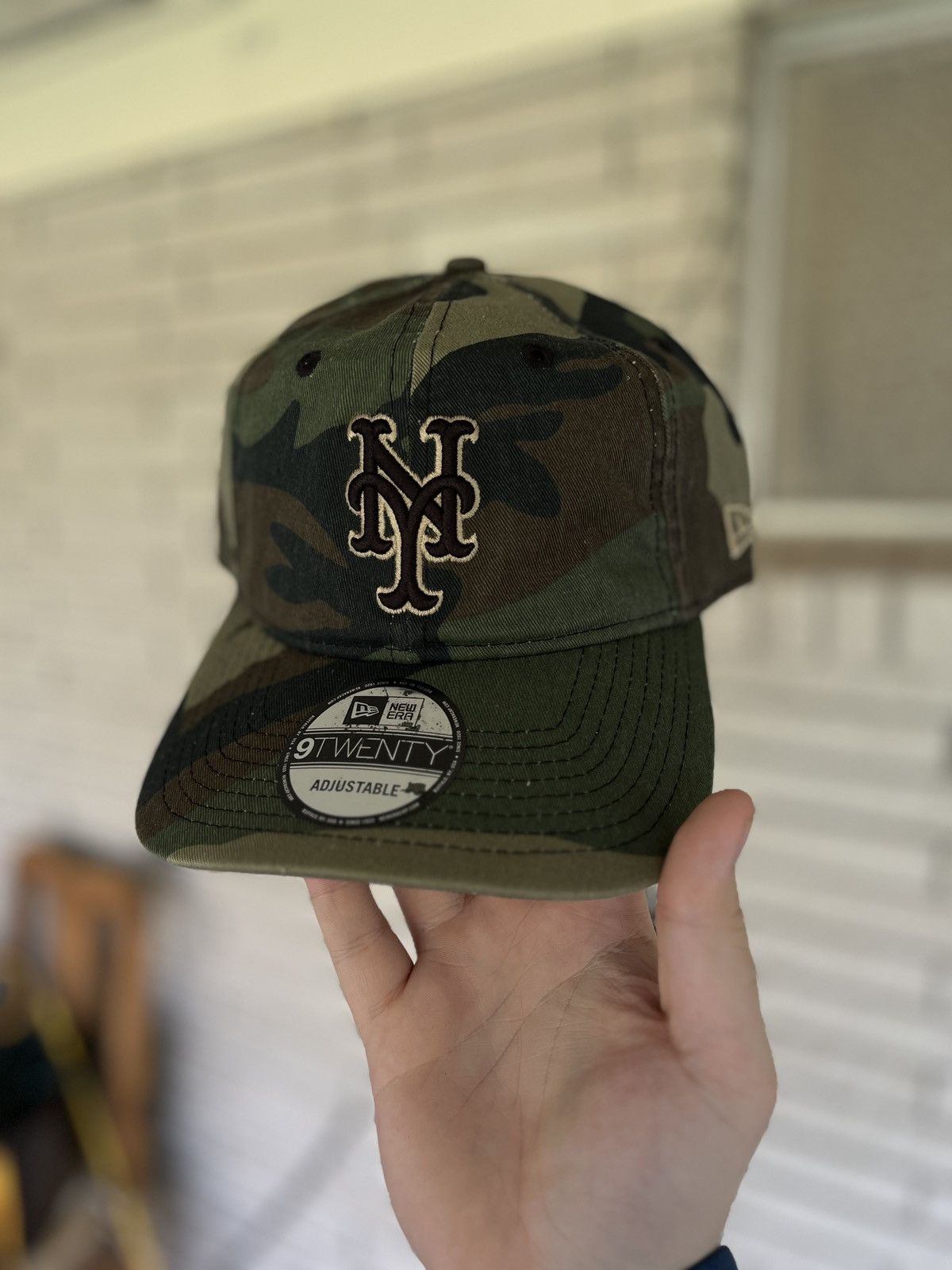 Sports Specialties Vintage Camo New York Mets MLB SnapBack Hat Size ONE SIZE - 1 Thumbnail