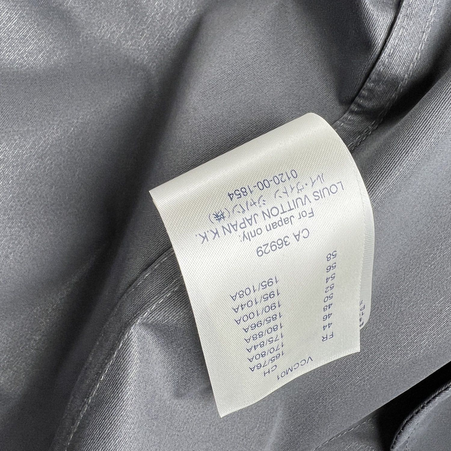 Louis Vuitton Louis Vuitton Grey Flag Windbreaker Jacket Size US L / EU 52-54 / 3 - 7 Thumbnail