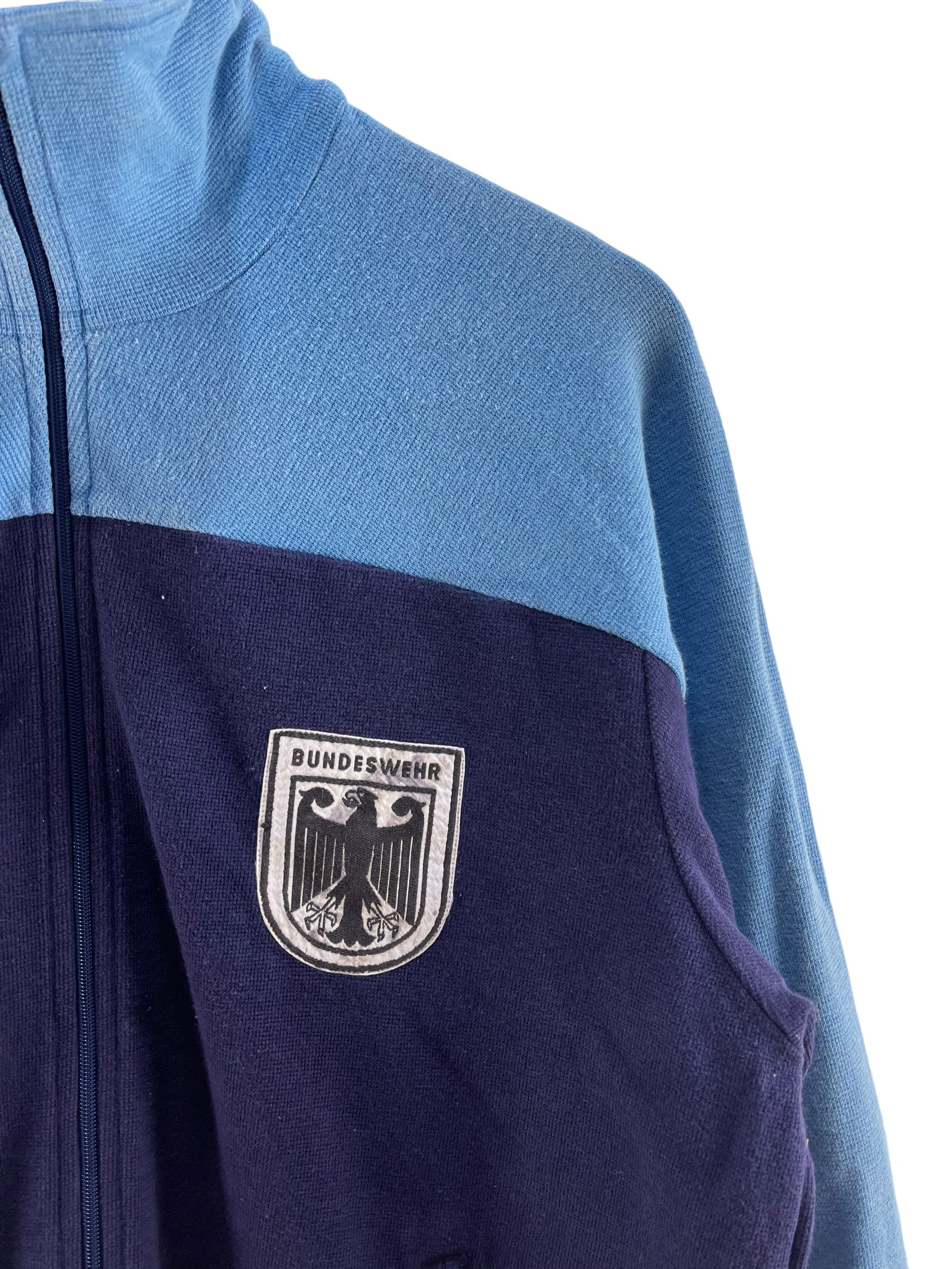 Adidas Vintage Adidas Bundeswehr West Germany Tracktop Size US M / EU 48-50 / 2 - 8 Thumbnail