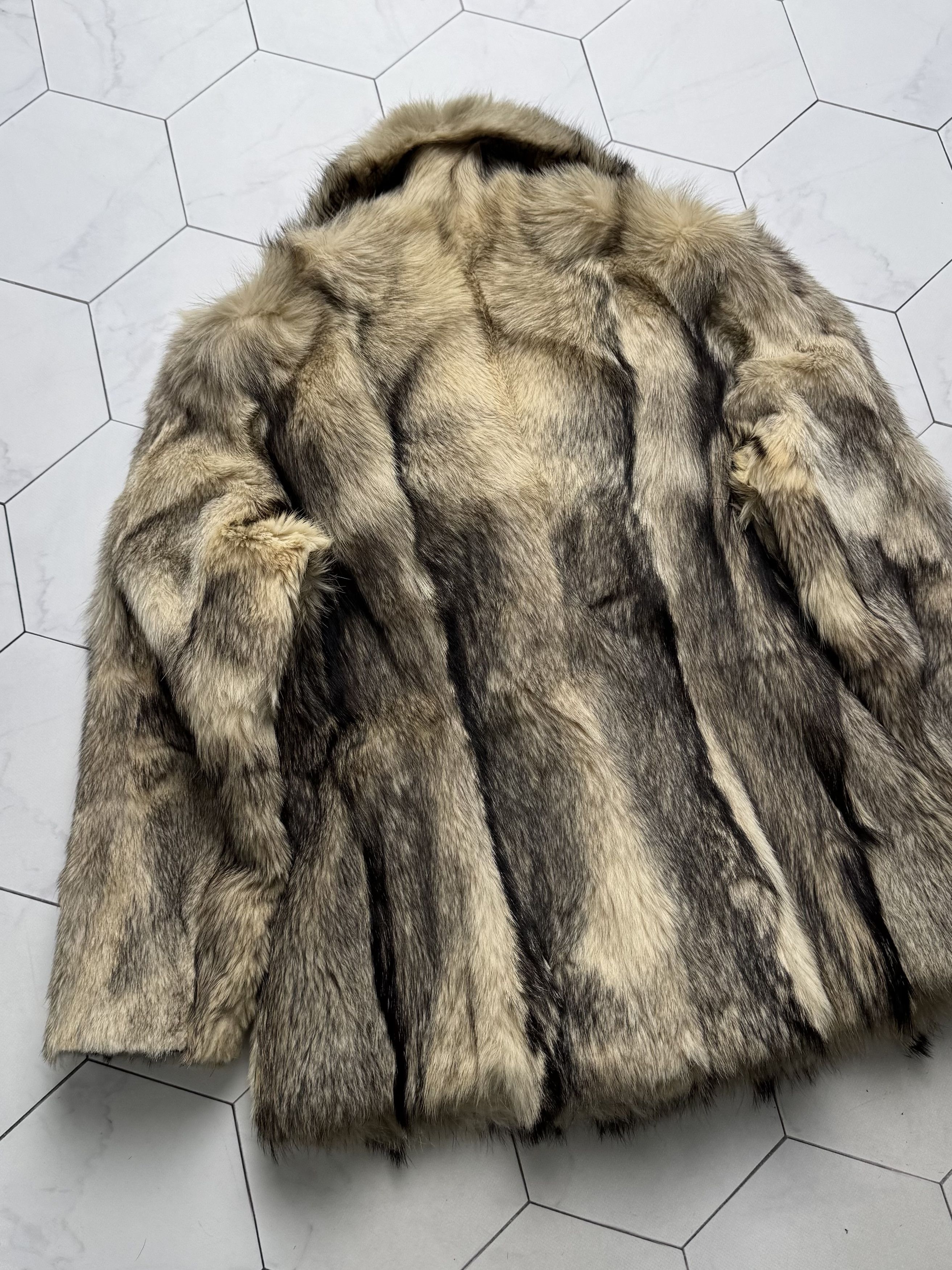 Vintage Vintage Real Fur Jacket (B250)D15E2 Size L / US 10 / IT 46 - 21 Thumbnail