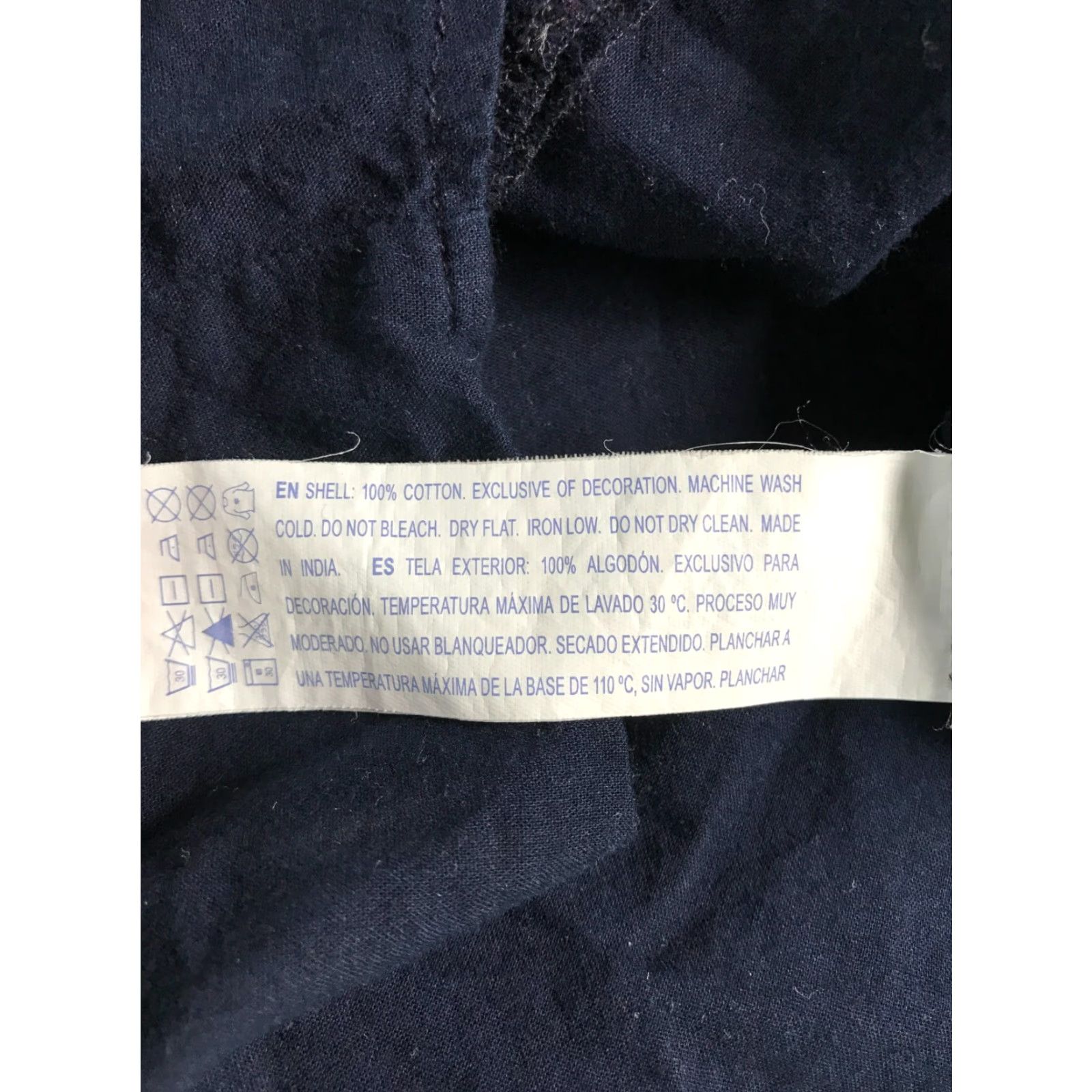 Forever 21 FOREVER 21 Tank Top Women's Large Navy Blue White Embroidered Floral Sleeveless Scoop Neck Casual Womens Size L / US 10 / IT 46 - 5 Thumbnail