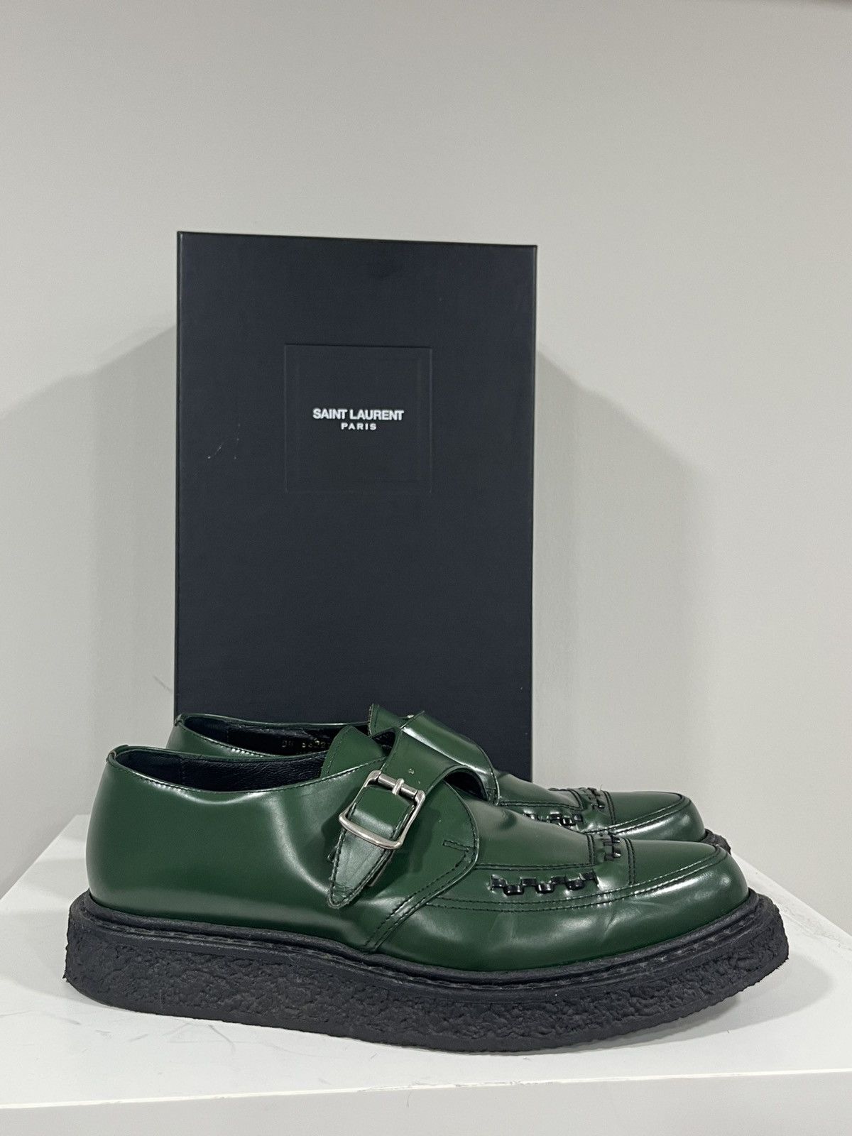 Hedi Slimane Green creeper 41 Size US 8 / EU 41 - 8 Thumbnail