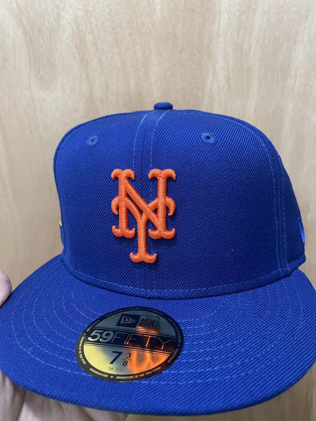 New Era Hat club New York Mets Seinfeld new era fitted size 7 3/8 Size ONE SIZE - 2 Thumbnail