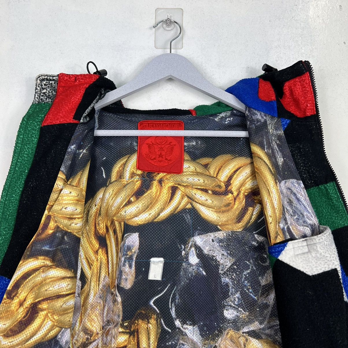 PHENOMENON 🔥 PHENOMENON DIGITAL WINDOWPANE HOODIES JACKET Size US L / EU 52-54 / 3 - 13 Thumbnail