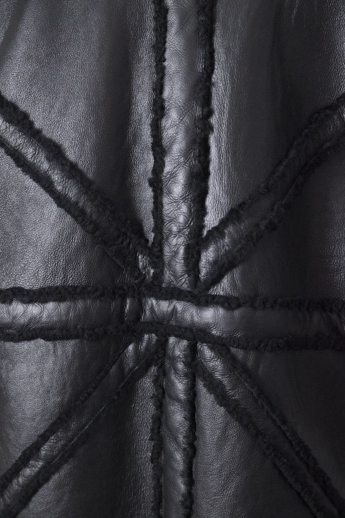 Raf Simons AW03 Union Jack shearling coat Size US XXL / EU 58 / 5 - 3 Thumbnail