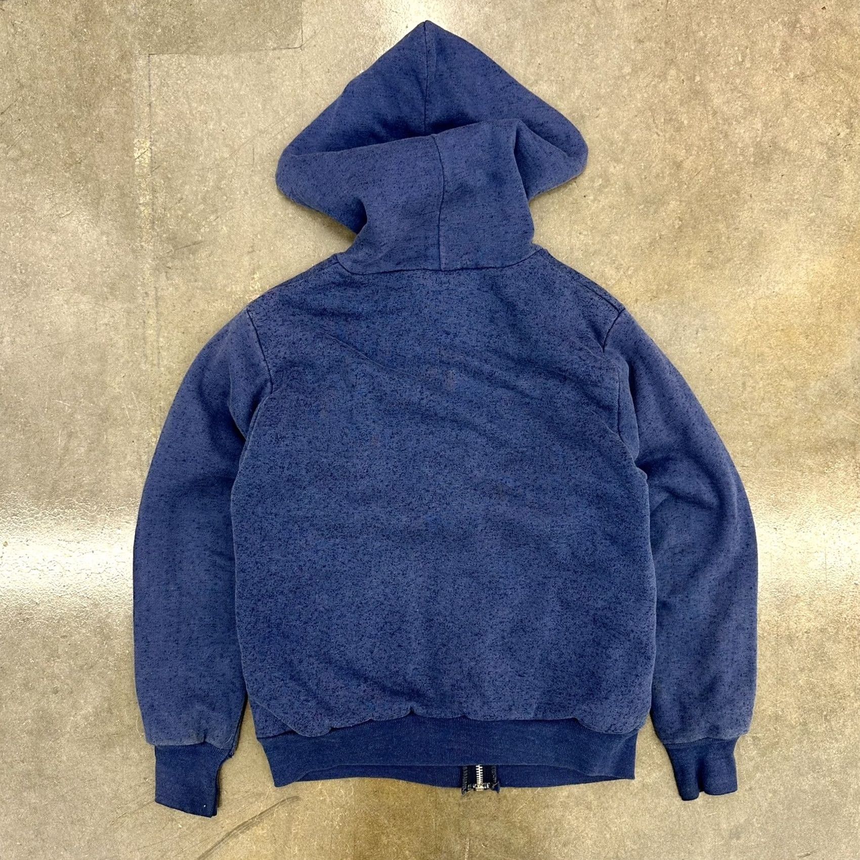 Vintage VINTAGE Akom Zip Up Hoodie Men’s Small Blue Thermal Lined 80s Sportswear Full Zip Mens Size US S / EU 44-46 / 1 - 6 Thumbnail