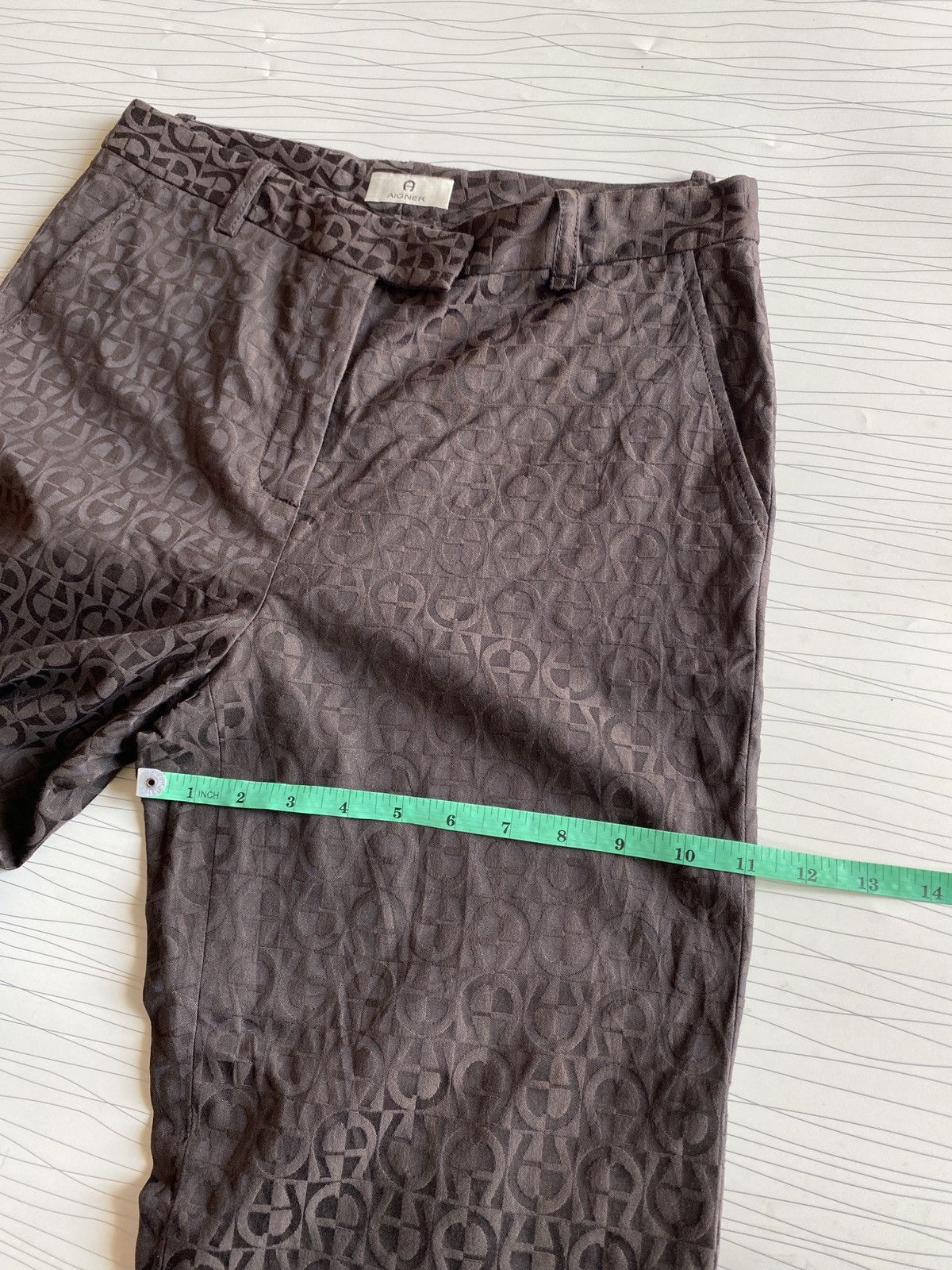 Aigner Aigner Monogram Hight Waist Pants Size US 29 - 18 Thumbnail