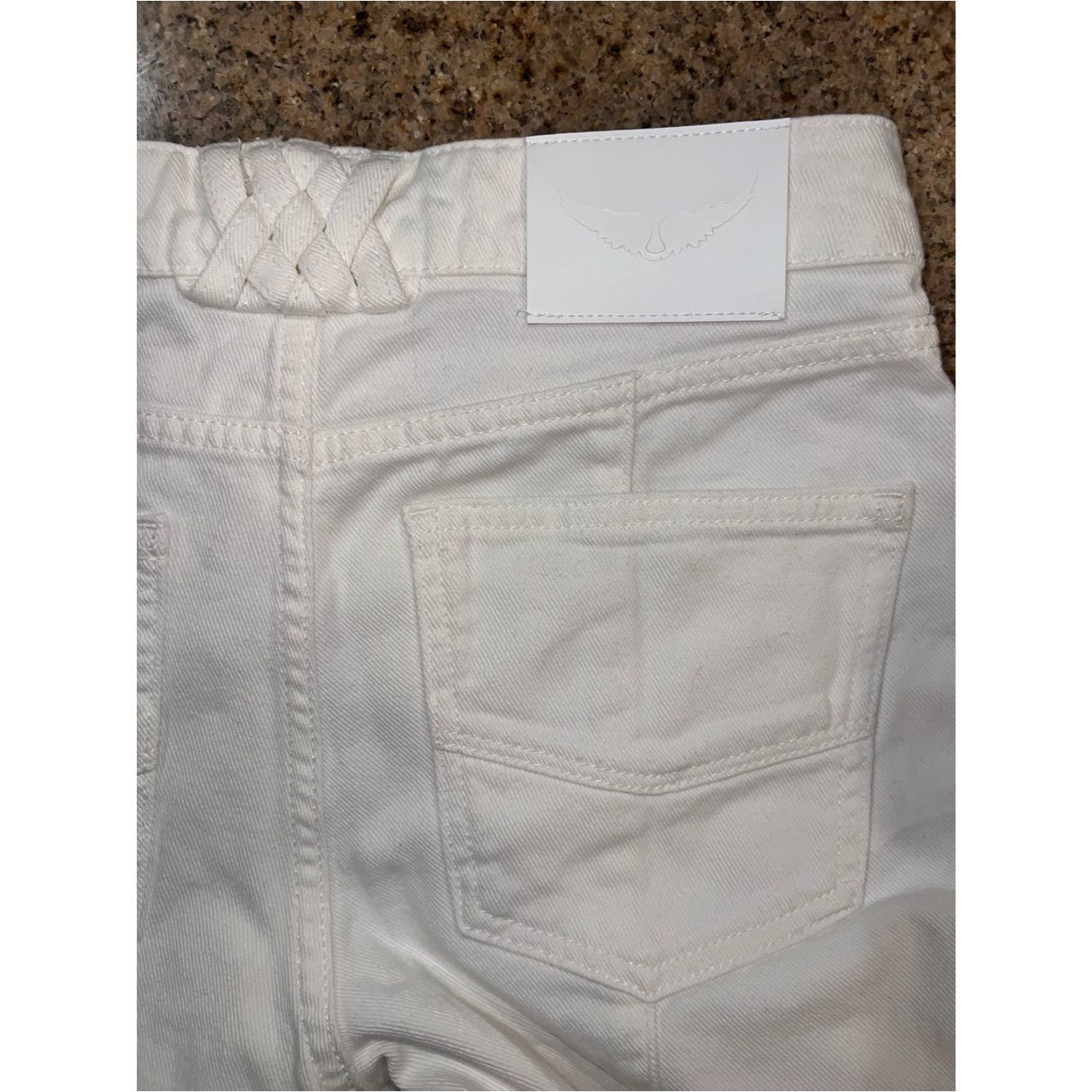 Zadig & Voltaire Zadig & Voltaire Ecume White Bootcut Jeans NWT Size 25 Size 25" / US 0 / IT 36 - 7 Thumbnail