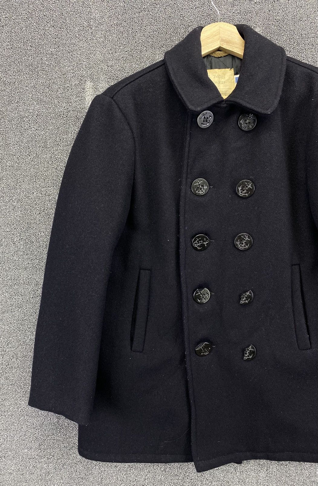 Schott Vintage Schott Double Breasted Wool Coat Jacket Size XXL / US 16-18 / IT 52-54 - 3 Thumbnail