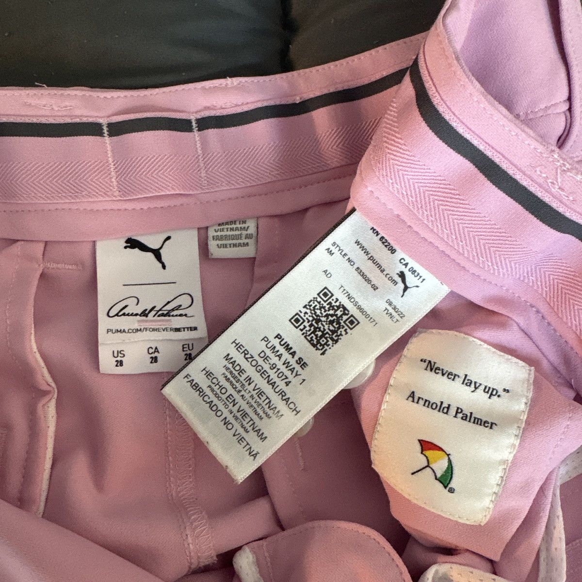 Puma Arnold Palmer Golf Shorts Size US 28 / EU 44 - 3 Thumbnail