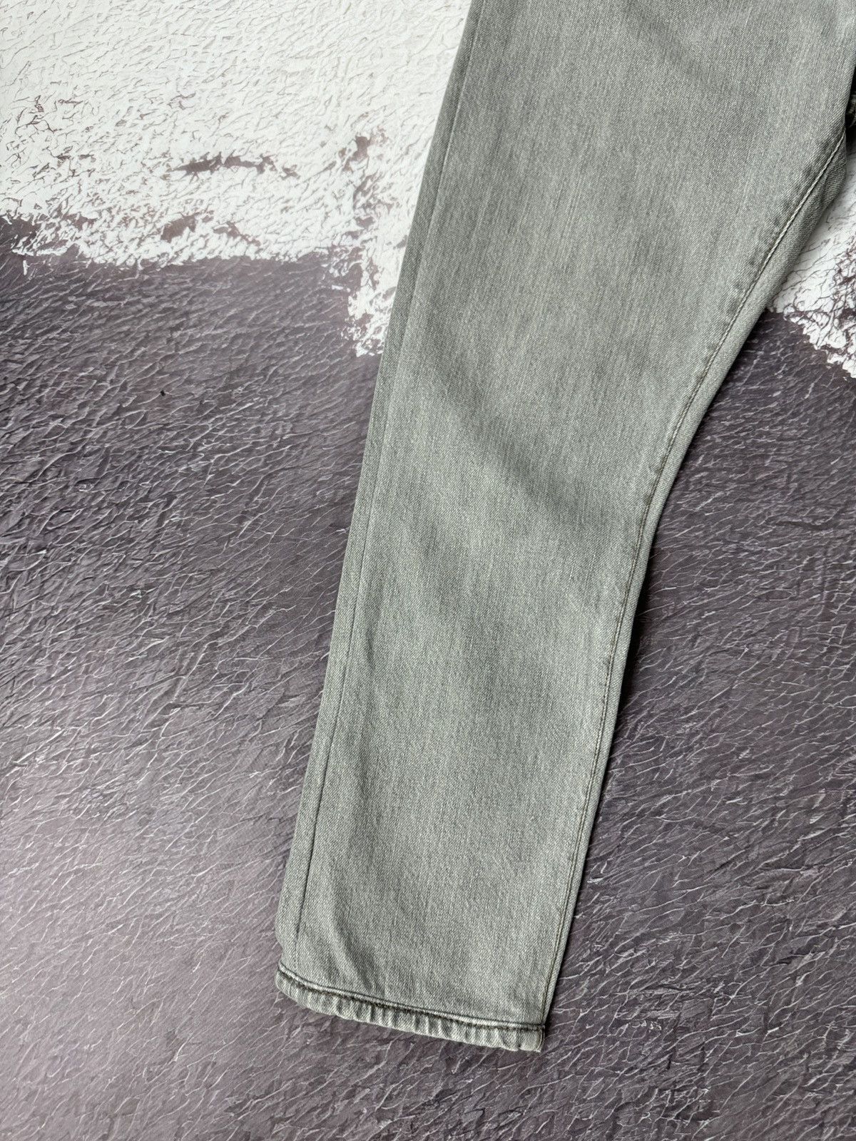 Jacob Cohen Jacob Cohen grey luxury denim handmade Japanese fabric jeans Size US 31 - 4 Thumbnail