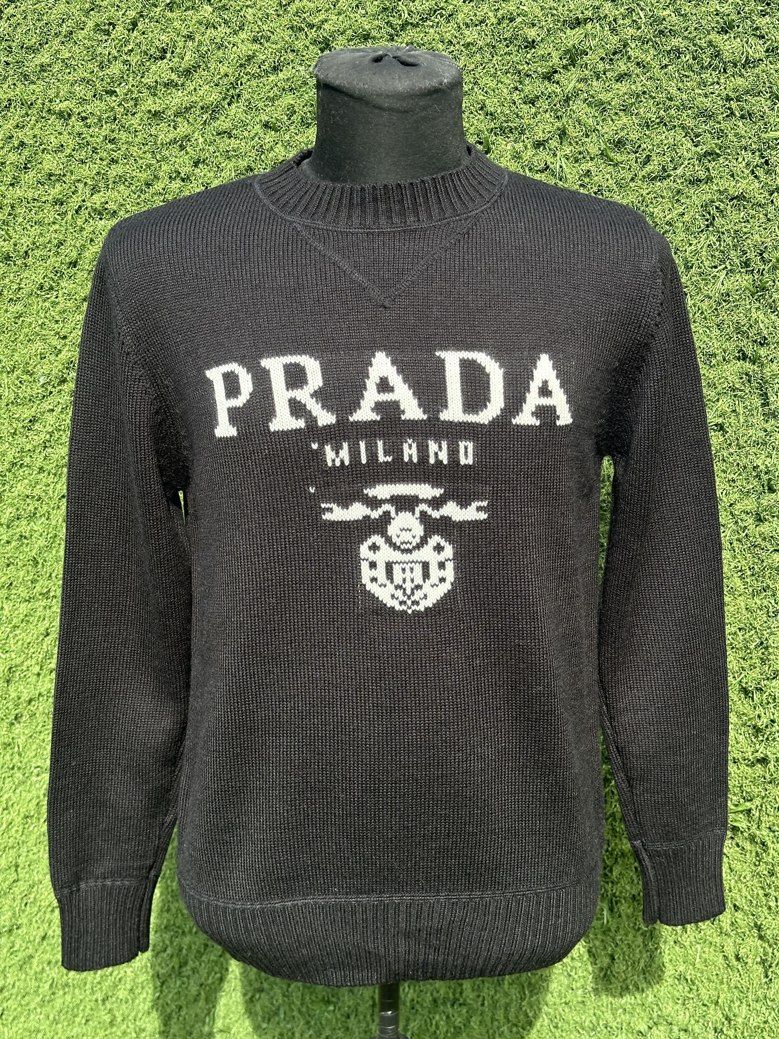Prada Prada Milano Logo Crest Wool Women Size 40 Leopard Hem Italy Size S / US 4 / IT 40 - 5 Thumbnail