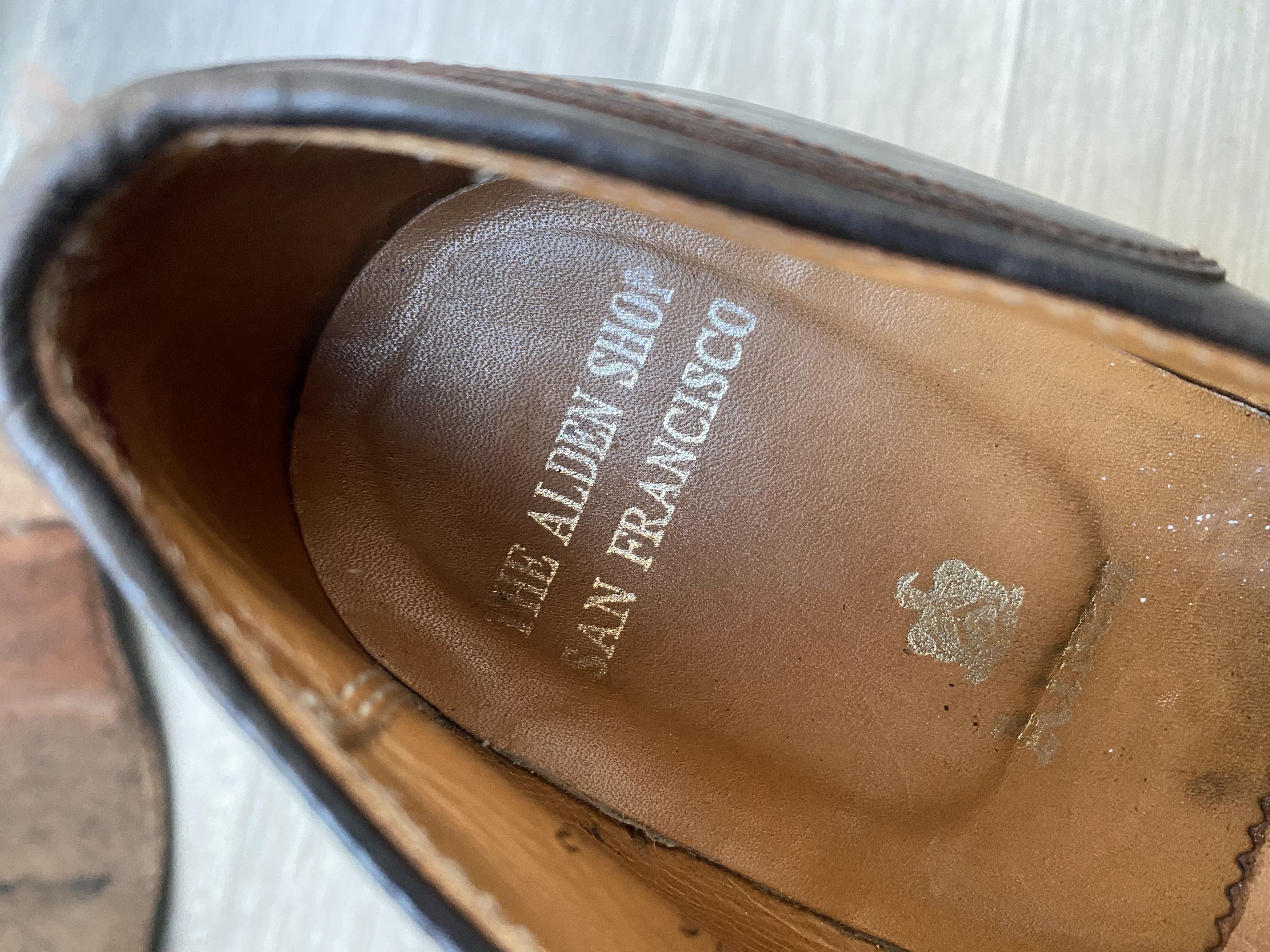Alden Alden cap-toe shell cordovan dress oxford shoes sz 7.5 Size US 7.5 / EU 40-41 - 11 Thumbnail