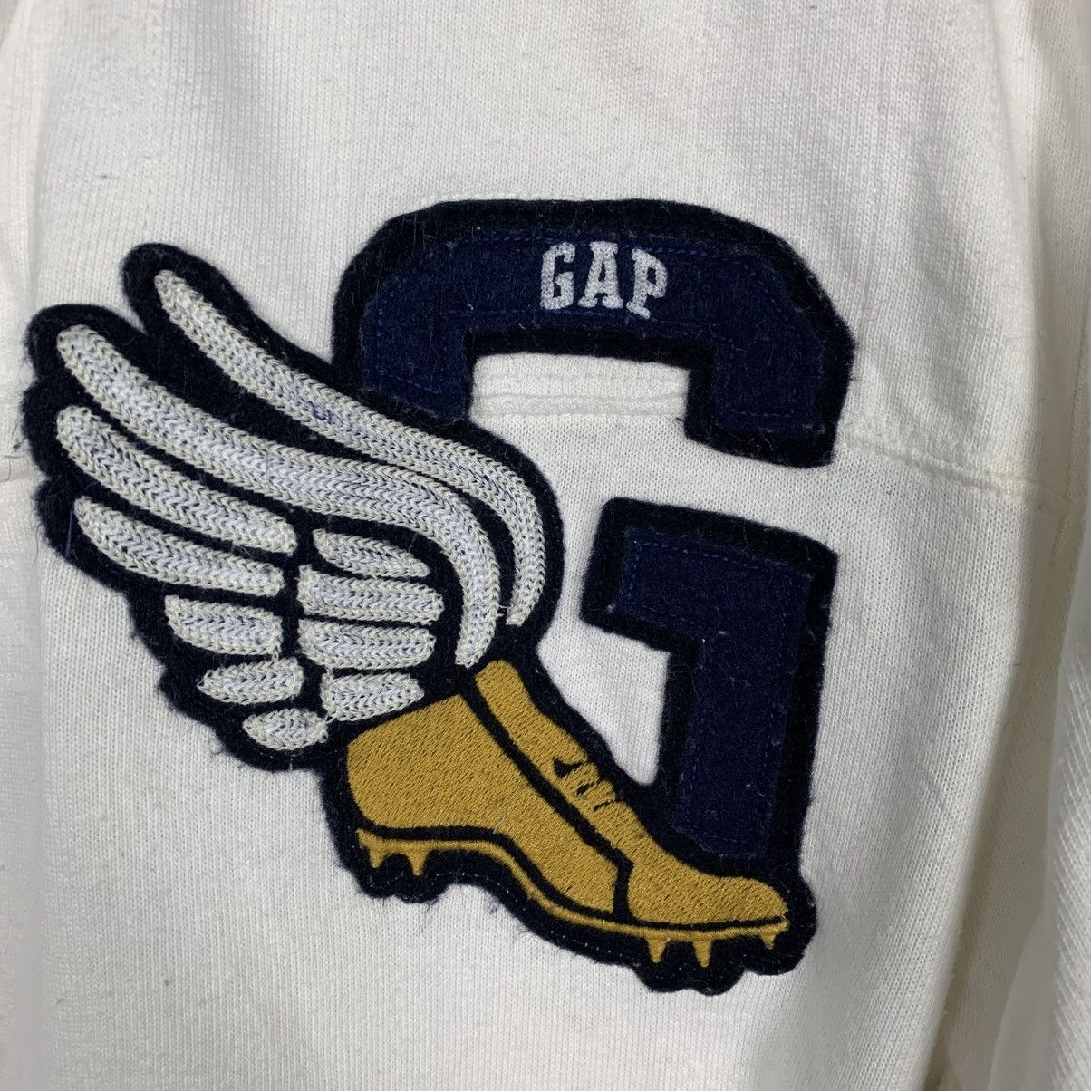 Gap Vintage Y2K Gap P Wing Polo Sweater Size US M / EU 48-50 / 2 - 10 Thumbnail
