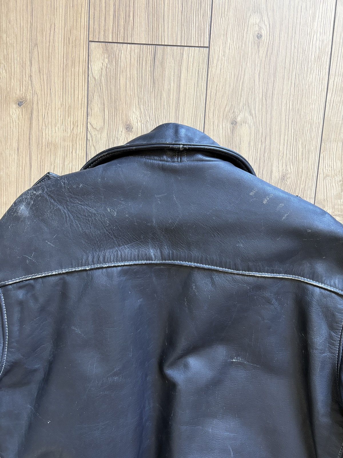 Schott 🇺🇸Schott USA is 674 ms Flight Leather Bomber Jacket Size US L / EU 52-54 / 3 - 22 Thumbnail