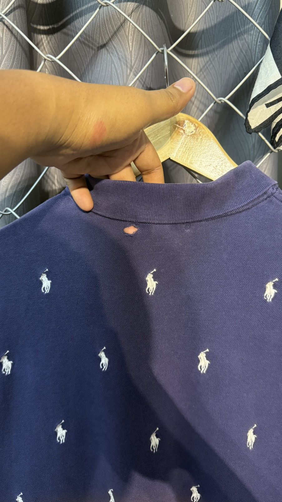 Polo Ralph Lauren Beautiful Sunfaded POLO RALPH LAUREN EMBROIDERED PONY LOGO Size US M / EU 48-50 / 2 - 8 Thumbnail