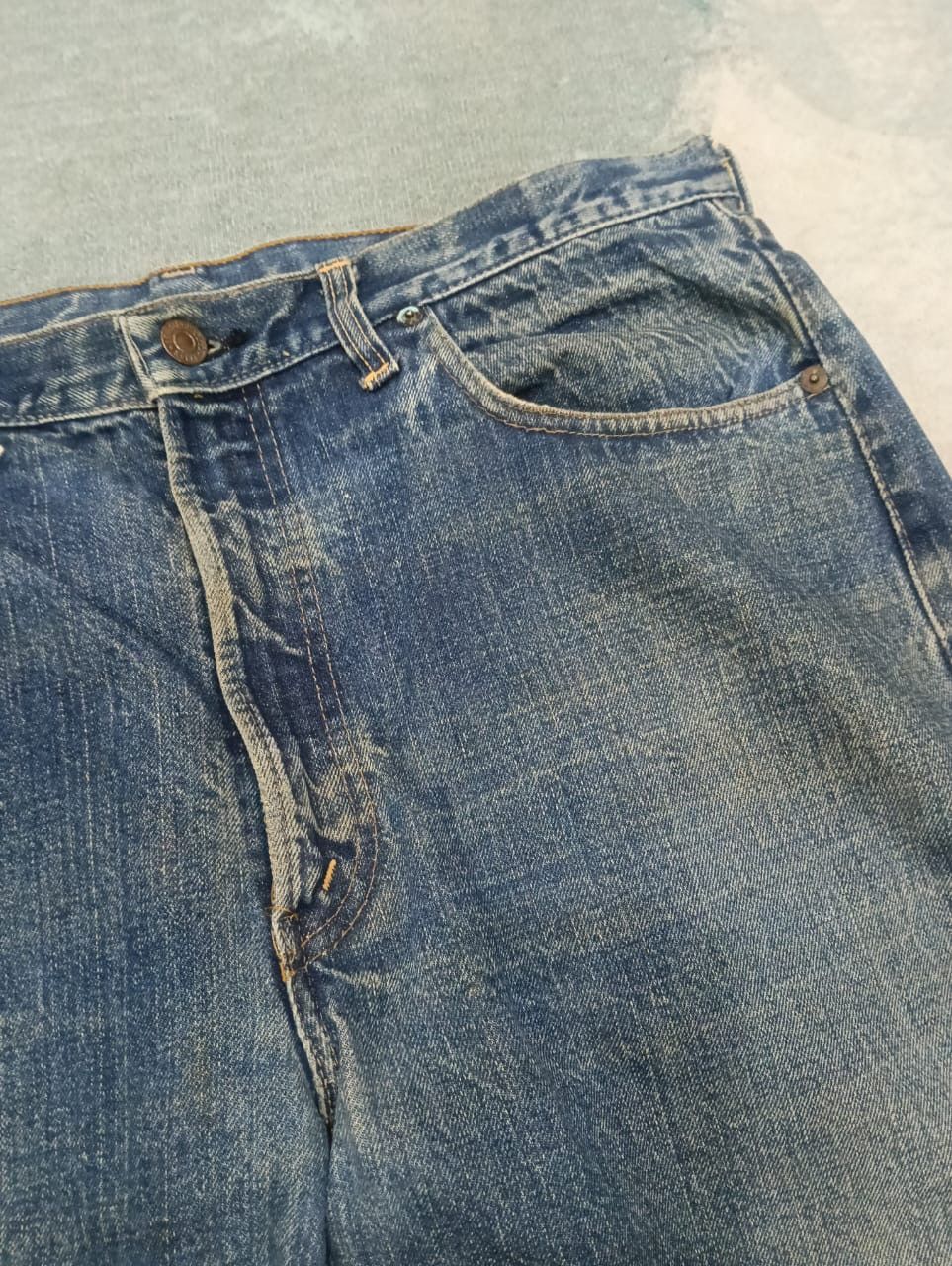 Levi's Vintage Clothing × Vintage Vintage Levis 50’s Made in Usa Jeans Size US 36 / EU 52 - 6 Thumbnail
