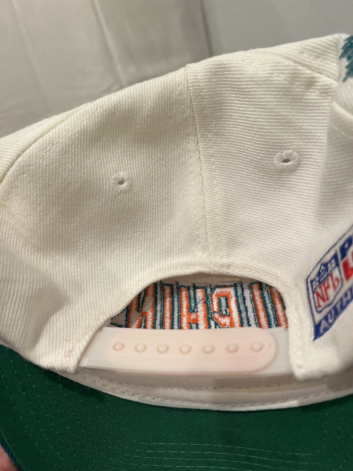 Sports Specialties × Vintage Vintage Miami Dolphins Sports Specialties Shadow Hat Size ONE SIZE - 8 Thumbnail