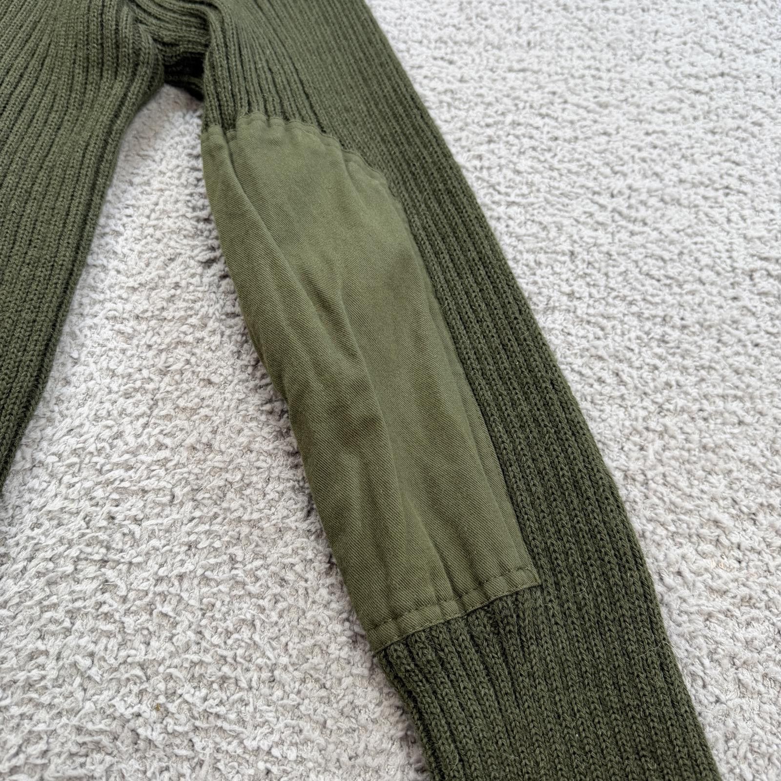 Other Vintage USMC Military Commando Wool Sweater England Green Size US M / EU 48-50 / 2 - 6 Thumbnail