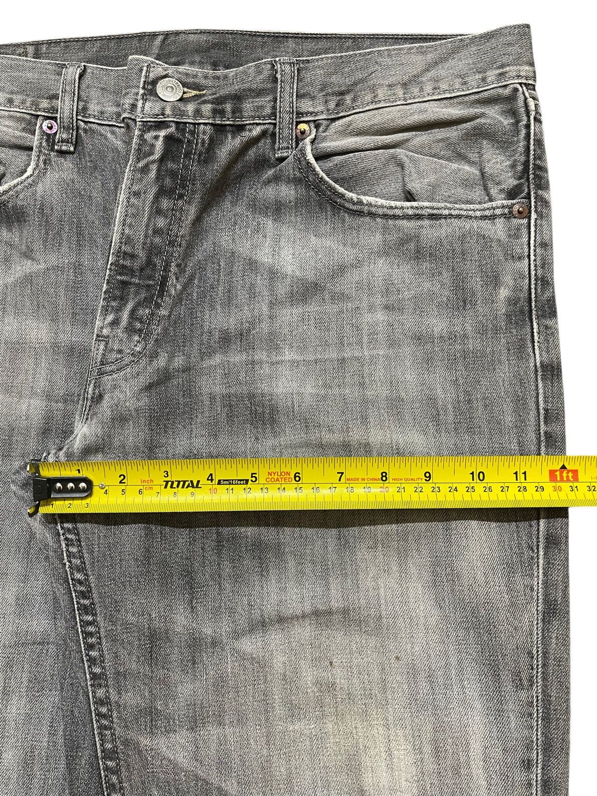 Levi's Vintage 90s Levis 502 Faded Wash Distress Style Loose Jeans Size US 36 / EU 52 - 16 Thumbnail