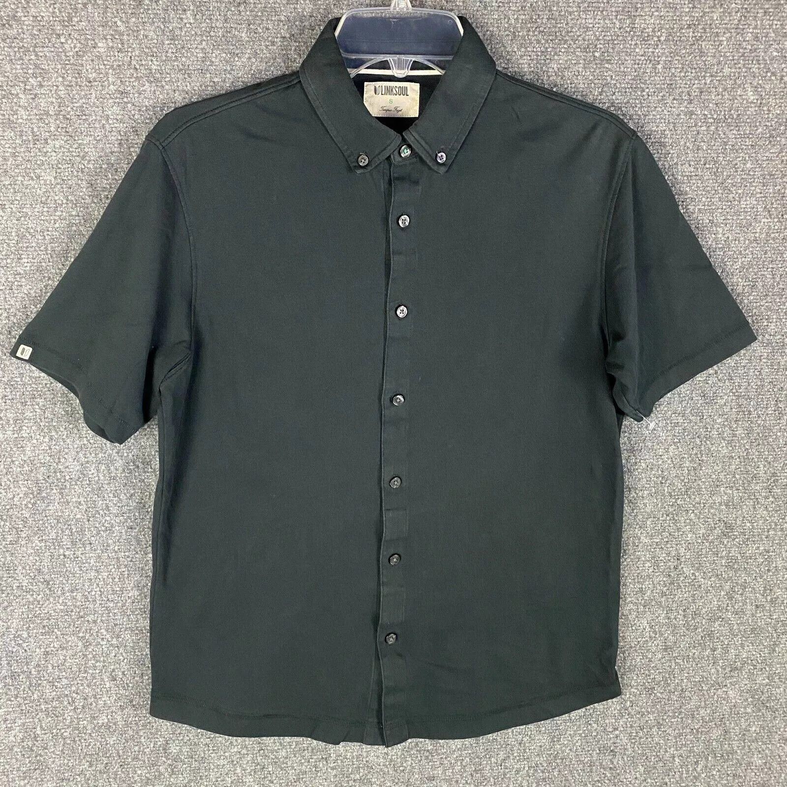 Other LinkSoul Button Down Shirt Men's Small Tempus Fugit Size US S / EU 44-46 / 1 - 1 Thumbnail