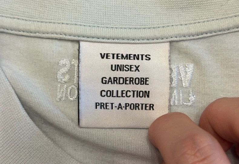 Vetements Vetements Want to date me short sleeves 2506-Nextarrow Size US XS / EU 42 / 0 - 4 Thumbnail