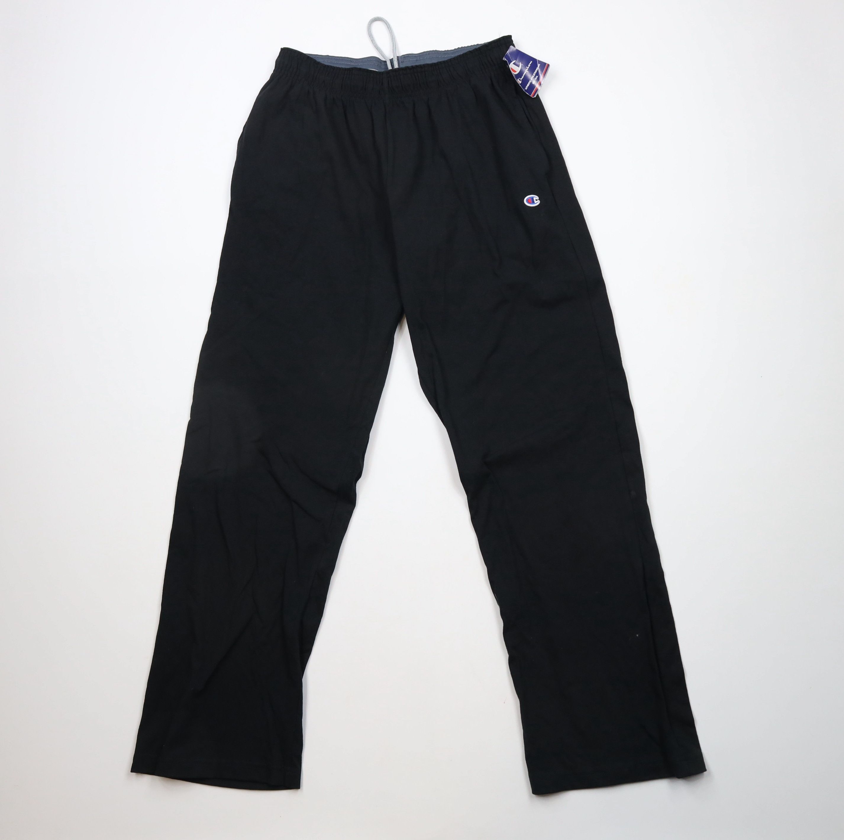 Champion × Vintage Deadstock Vintage Y2K Champion Lightweight Sweatpants Black Size US 36 / EU 52 - 1 Thumbnail