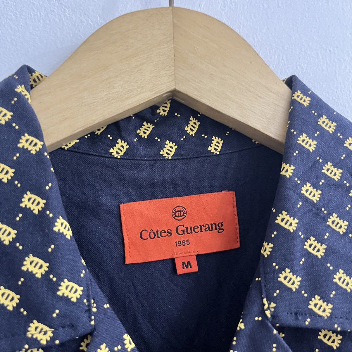 Japanese Brand Cotes Guerang - Campcollar Button Up Shirt Size US M / EU 48-50 / 2 - 3 Thumbnail