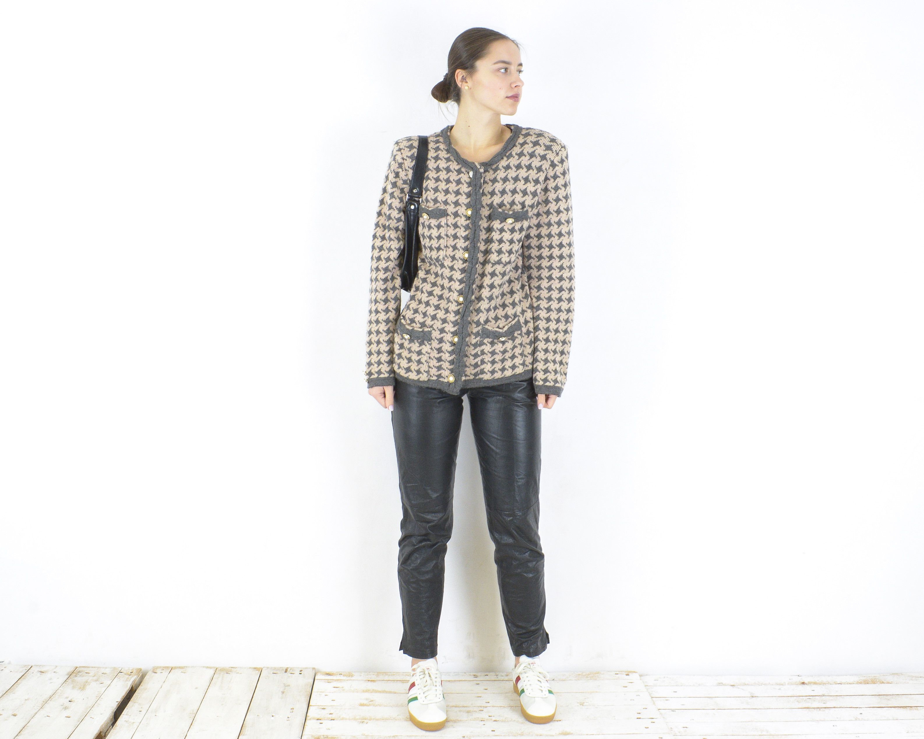 Prince × Vintage Hope And Glory Princess L Wool Cardigan Sweater Jacket Knit Size L / US 10 / IT 46 - 2 Thumbnail