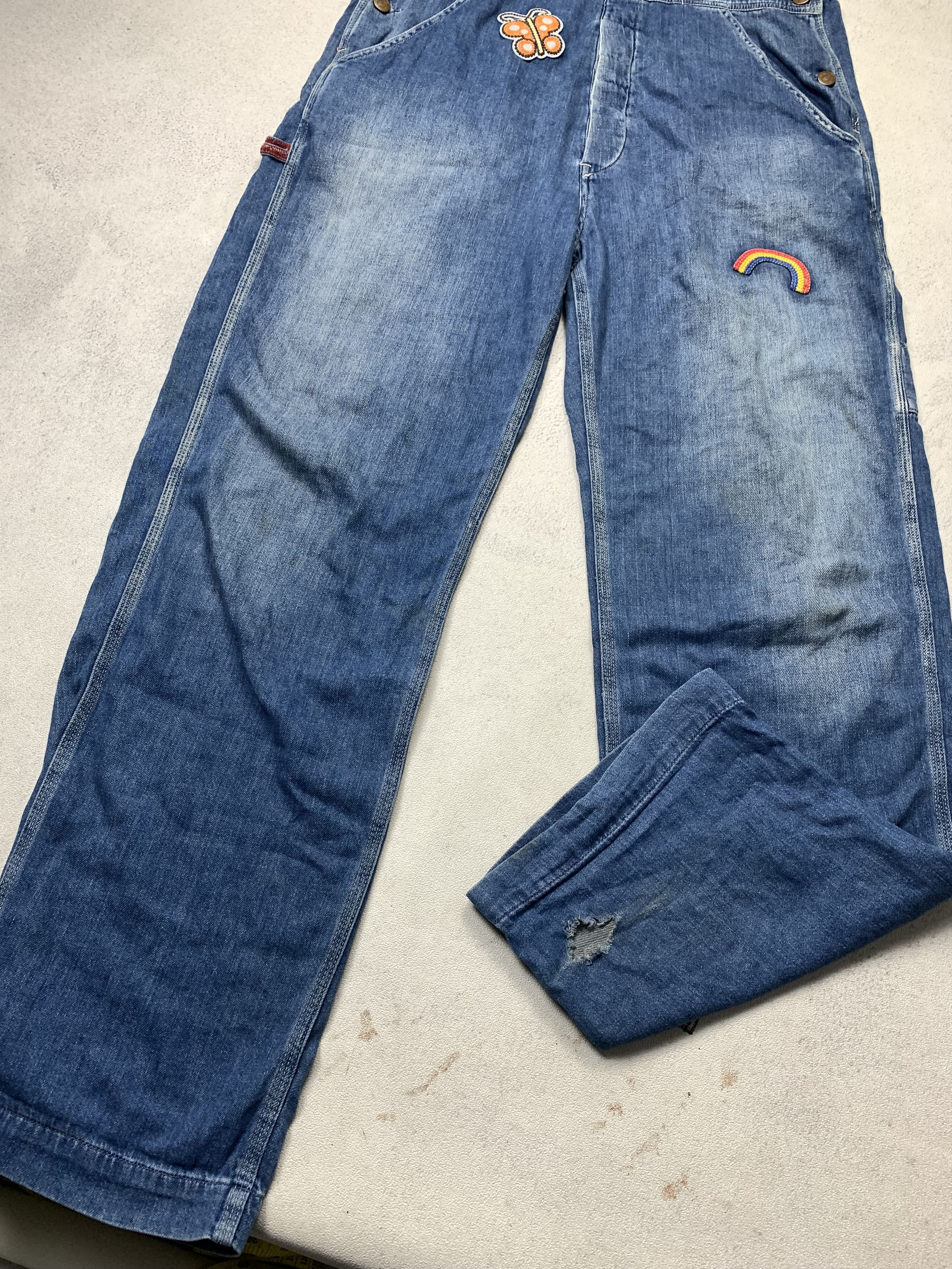 Hysteric Glamour Hysteric Glamour 90s Vintage Denim Overalls Jumpsuit Size US 34 / EU 50 - 2 Thumbnail