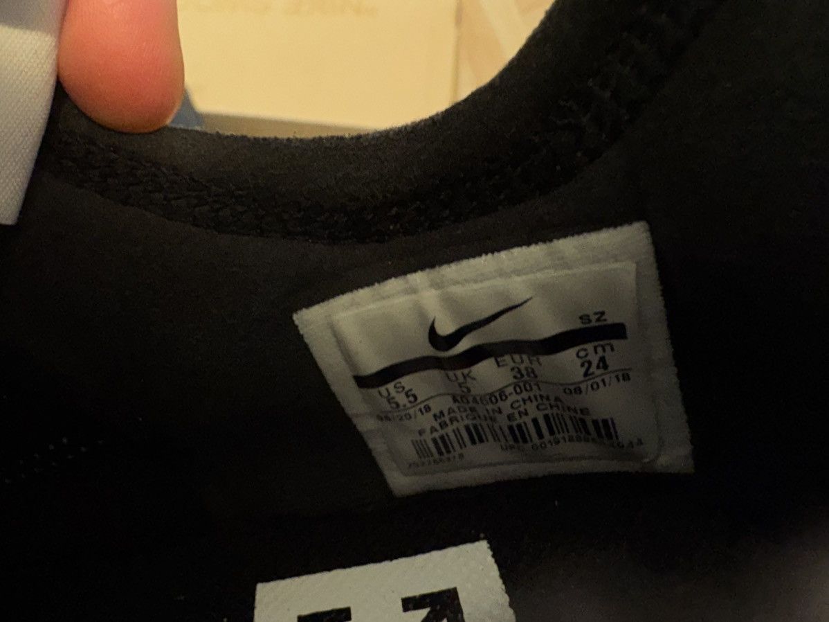 Nike × Off-White Off-White Nike Air Force 1 Black Size US 5.5 / EU 38 - 6 Thumbnail