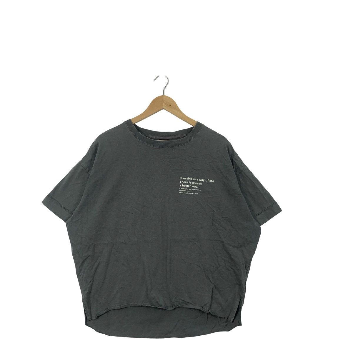 Other RAG MACHINE Japanese Brand Frame Print On Back Tee Shirt Size US M / EU 48-50 / 2 - 4 Thumbnail