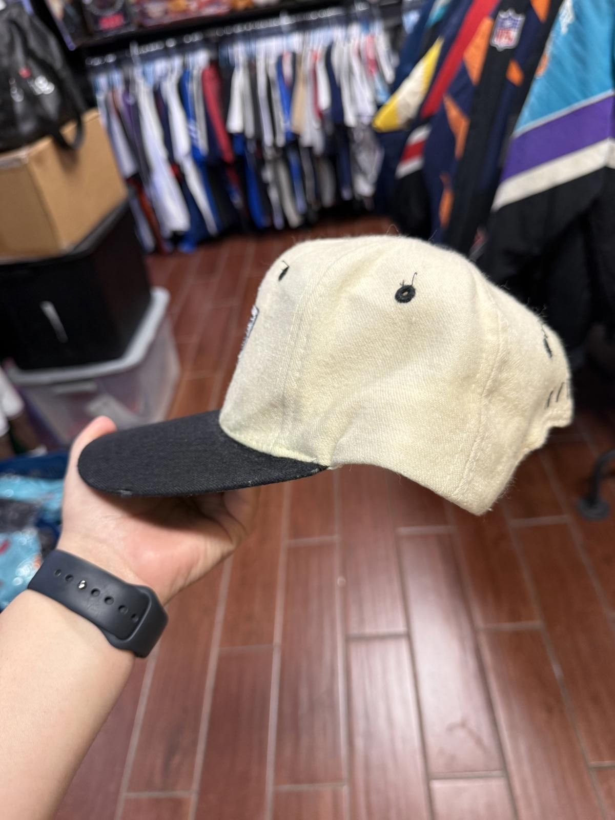 Designer 90's Los Angles Kings Vintage Snapback Hat Size ONE SIZE - 2 Thumbnail