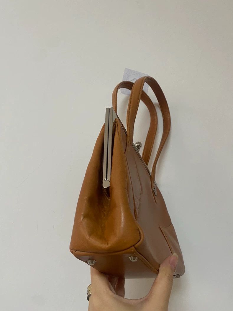 Vivienne Westwood Vivienne Westwood size os Brown second-hand gold purse bag Size ONE SIZE - 5 Thumbnail