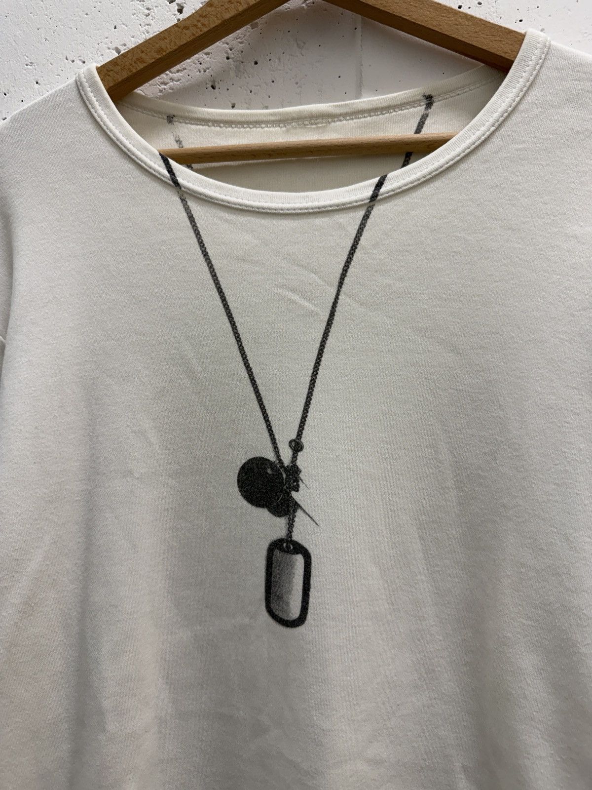Maison Margiela Maison Margiela Artisanal Trompe L’oeil Necklace Longsleeve Size US M / EU 48-50 / 2 - 4 Thumbnail