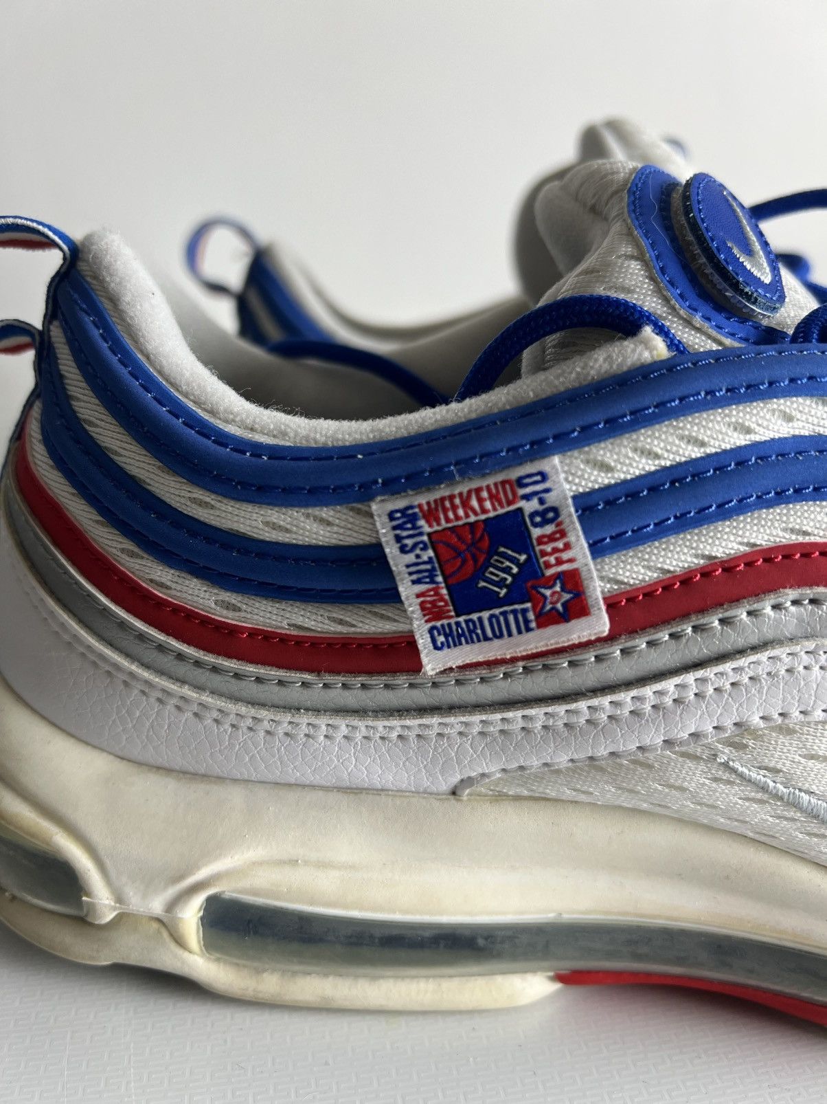 Nike Nike AM97 "Game Royal" NBA All-Star Weekend Charlotte 1991 Size US 12 / EU 45 - 7 Thumbnail