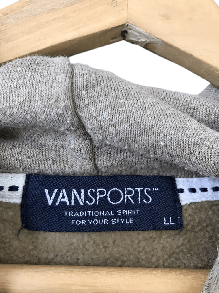Japanese Brand Vansports Hoodies Size US L / EU 52-54 / 3 - 6 Thumbnail