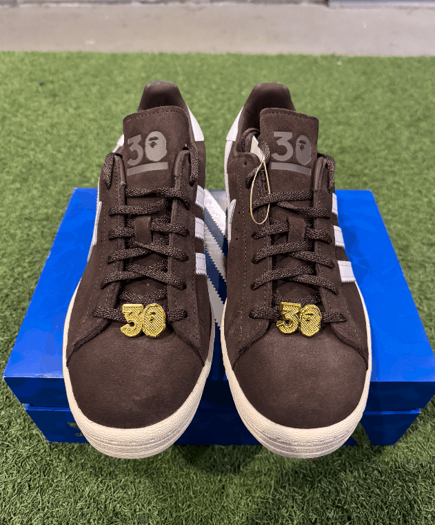 Adidas adidas Men's Bape x Campus 80s '30th Anniversary, Brown Size US 7 / EU 40 - 3 Thumbnail